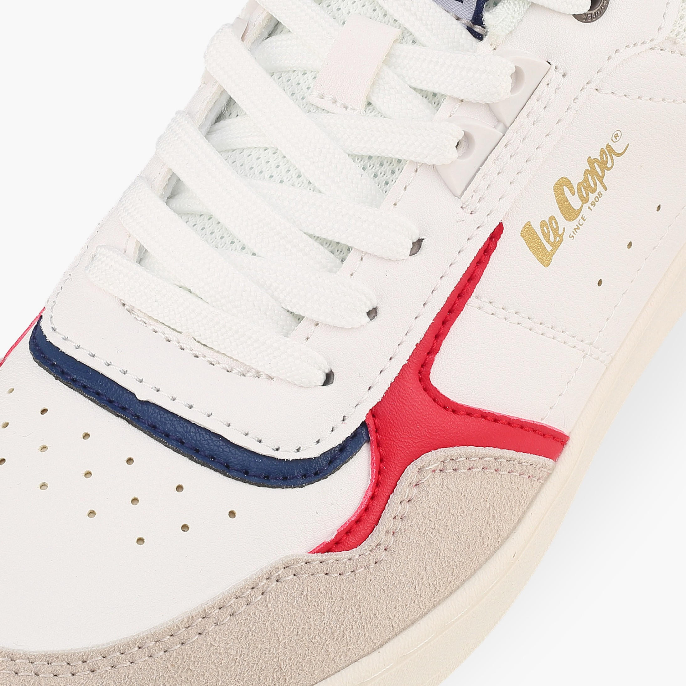 Lee Cooper Men Panelled Lace-Up Ankle Sneakers-men-shoes-sneakers-image-4