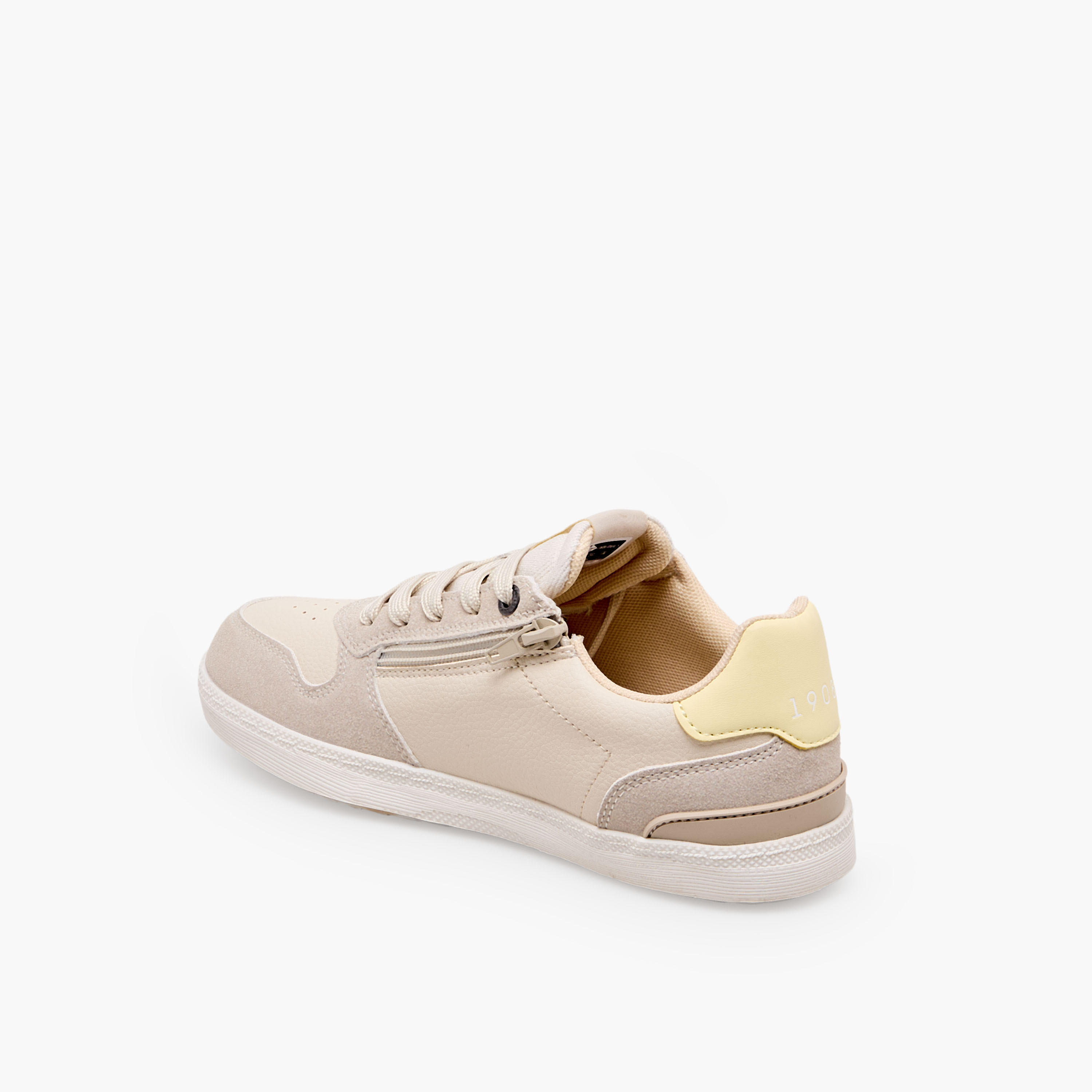 Lee Cooper Boys Panelled Lace-Up Sneakers-boys-shoes-sneakers-image-5