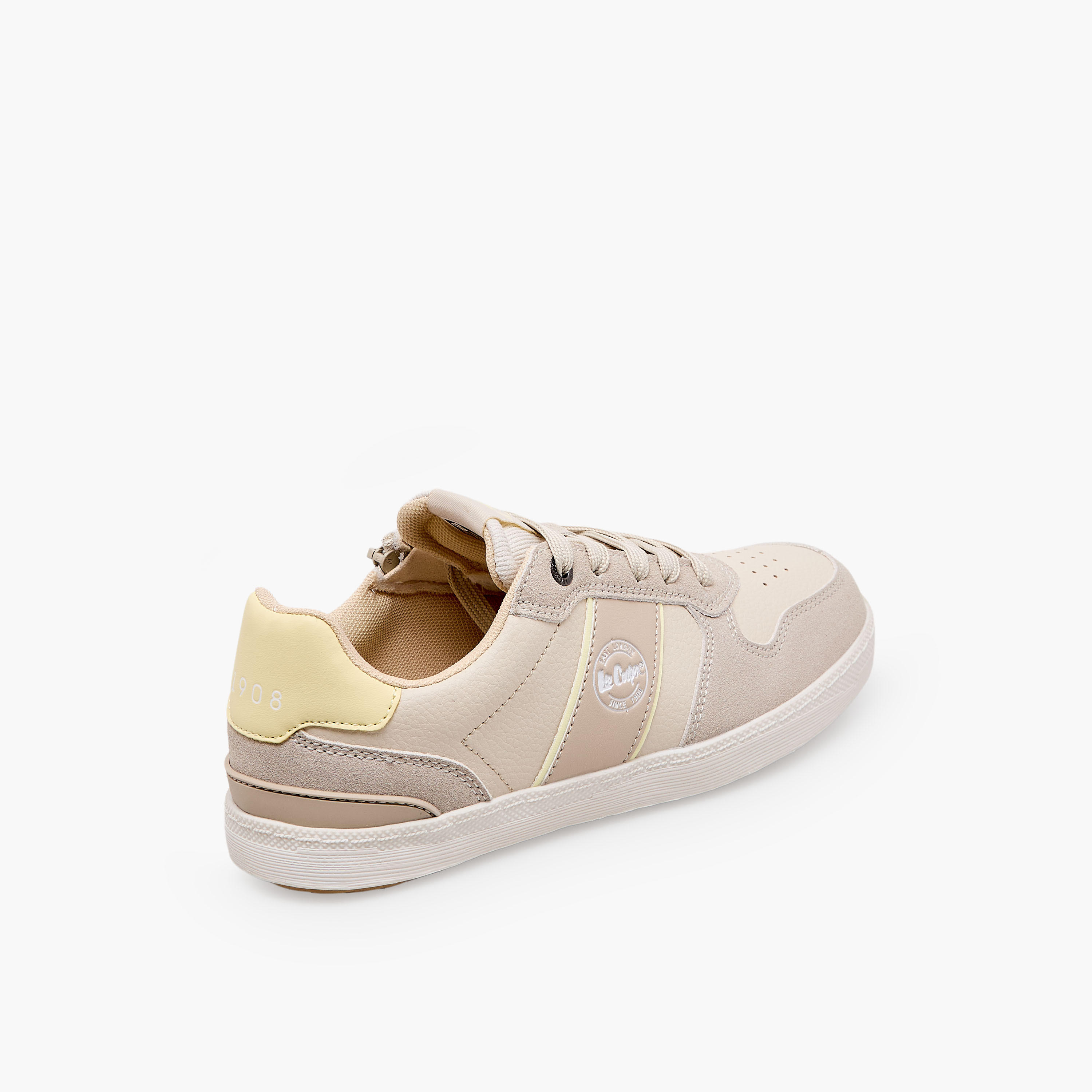 Lee Cooper Boys Panelled Lace-Up Sneakers-boys-shoes-sneakers-image-6