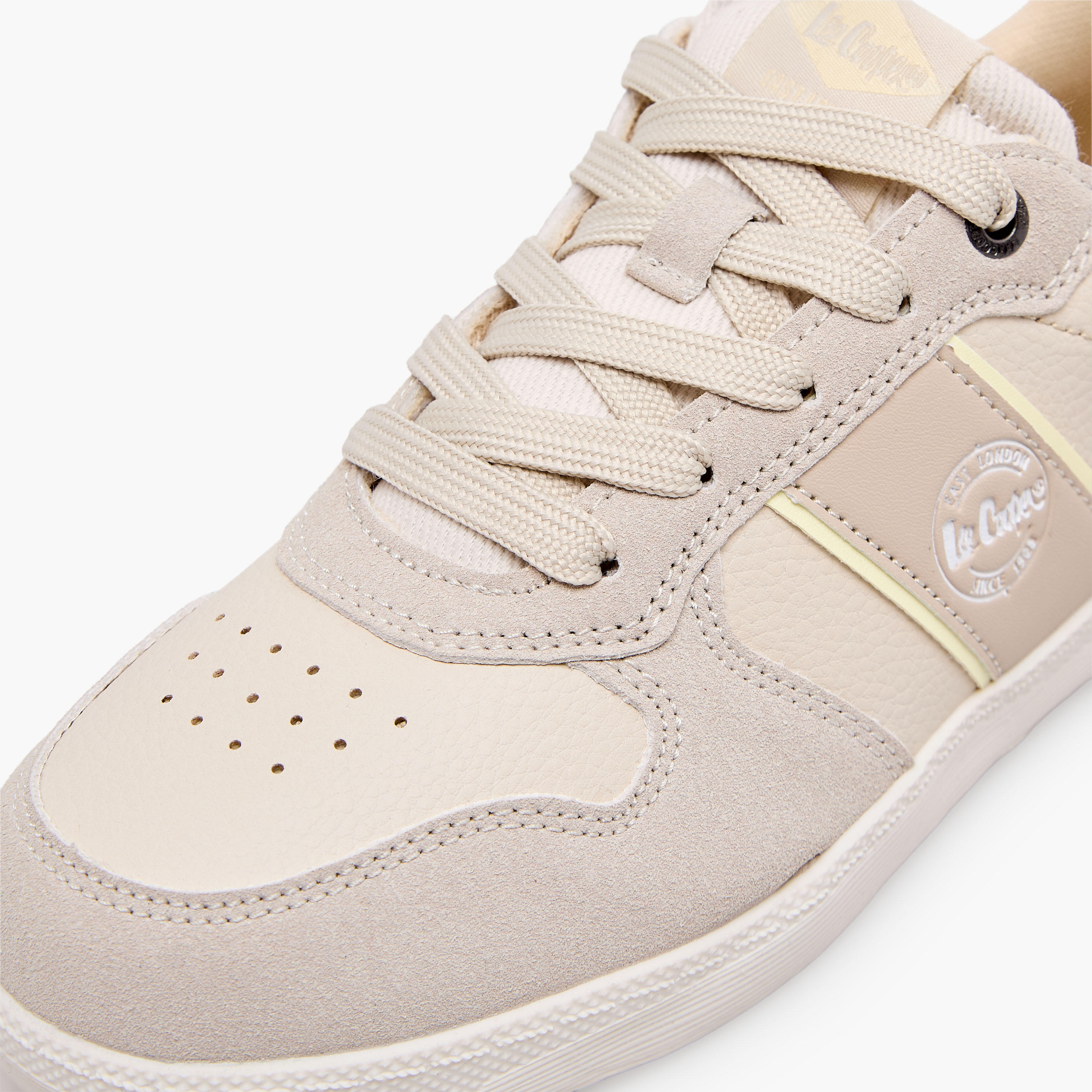 Lee Cooper Boys Panelled Lace-Up Sneakers-boys-shoes-sneakers-image-7