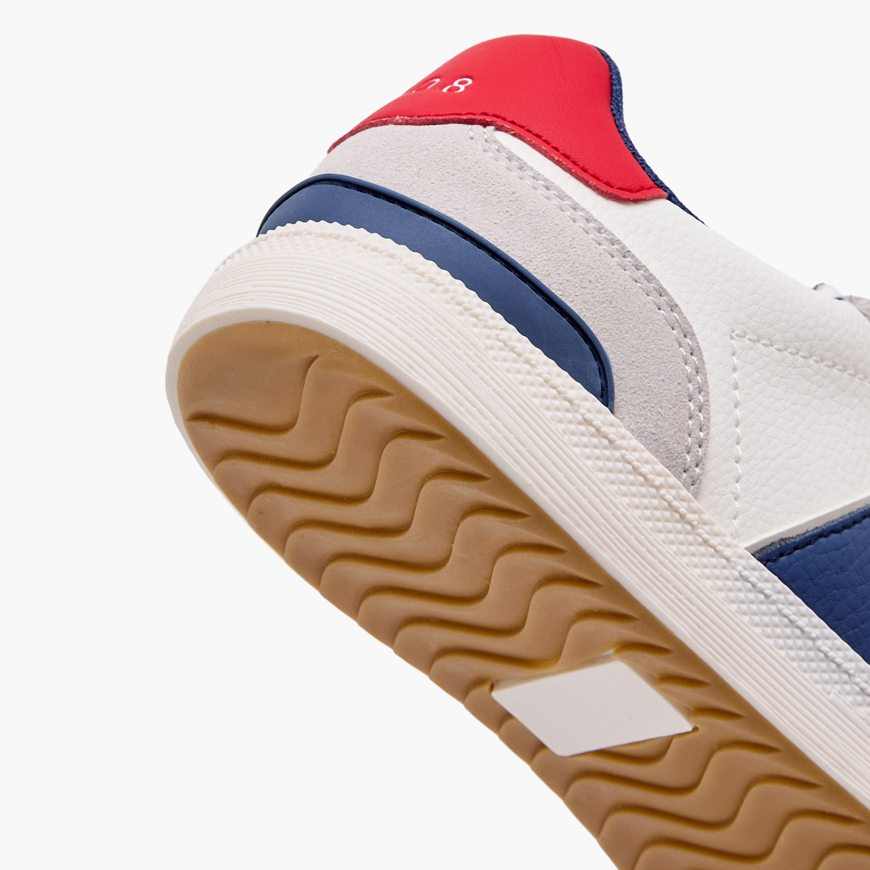 Lee Cooper Boys Panelled Lace-Up Sneakers-boys-shoes-sneakers-image-8