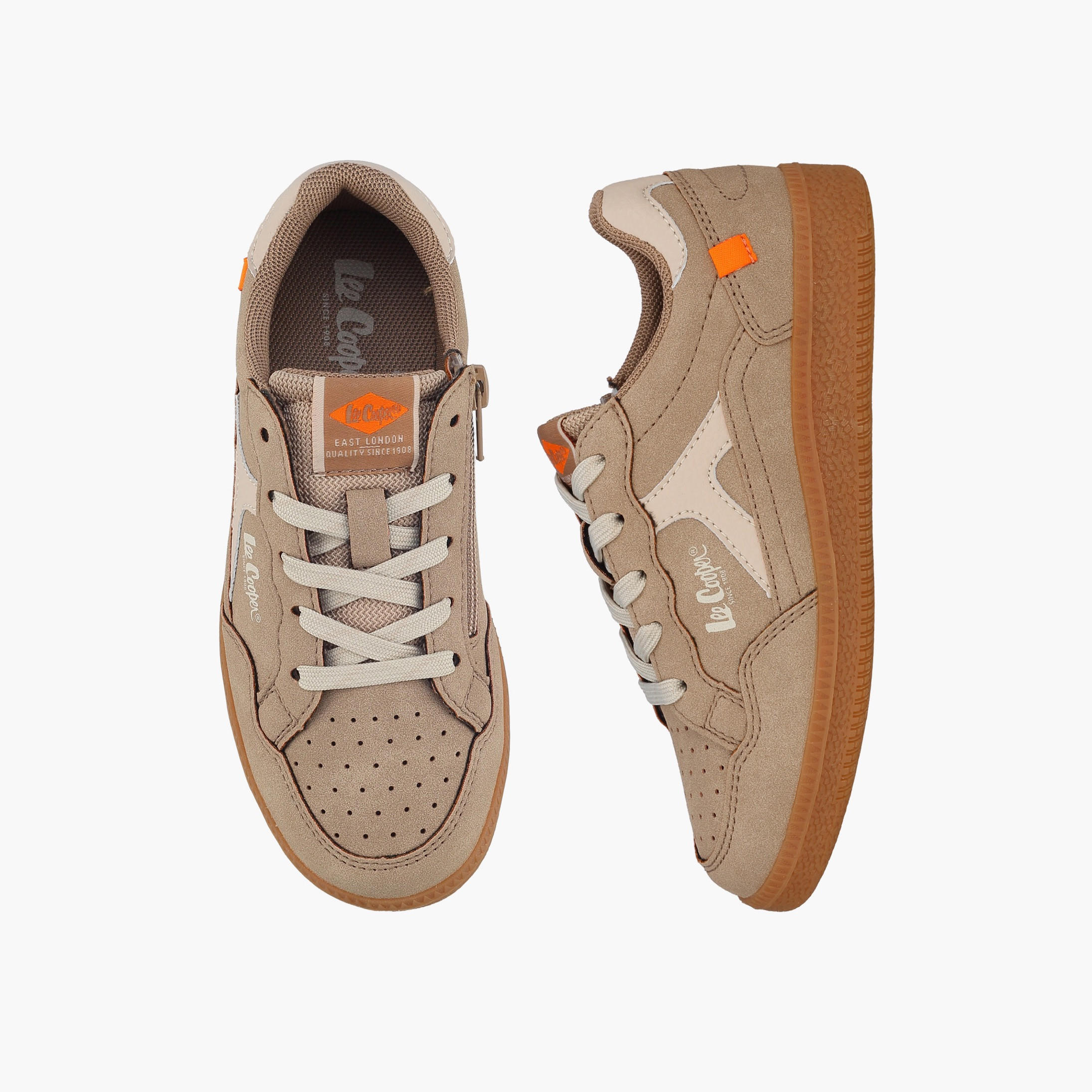 Lee Cooper Boys Lace-Up Ankle Sneakers-boys-shoes-sneakers-image-1