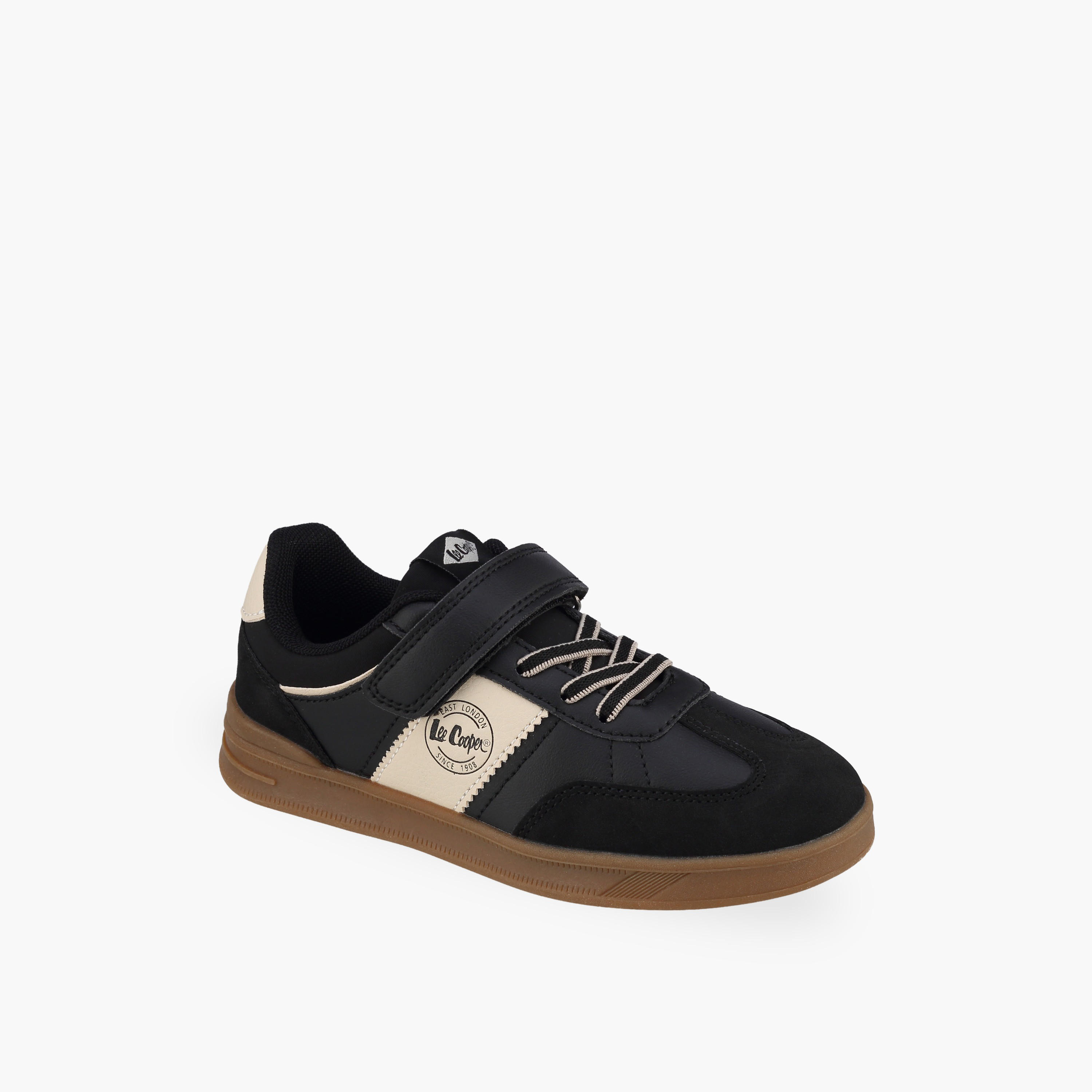 حذاء سنيكرز للكاحل بشريط إغلاق لاصق للأولاد من لي كوبر-boys-shoes-sneakers-image-2