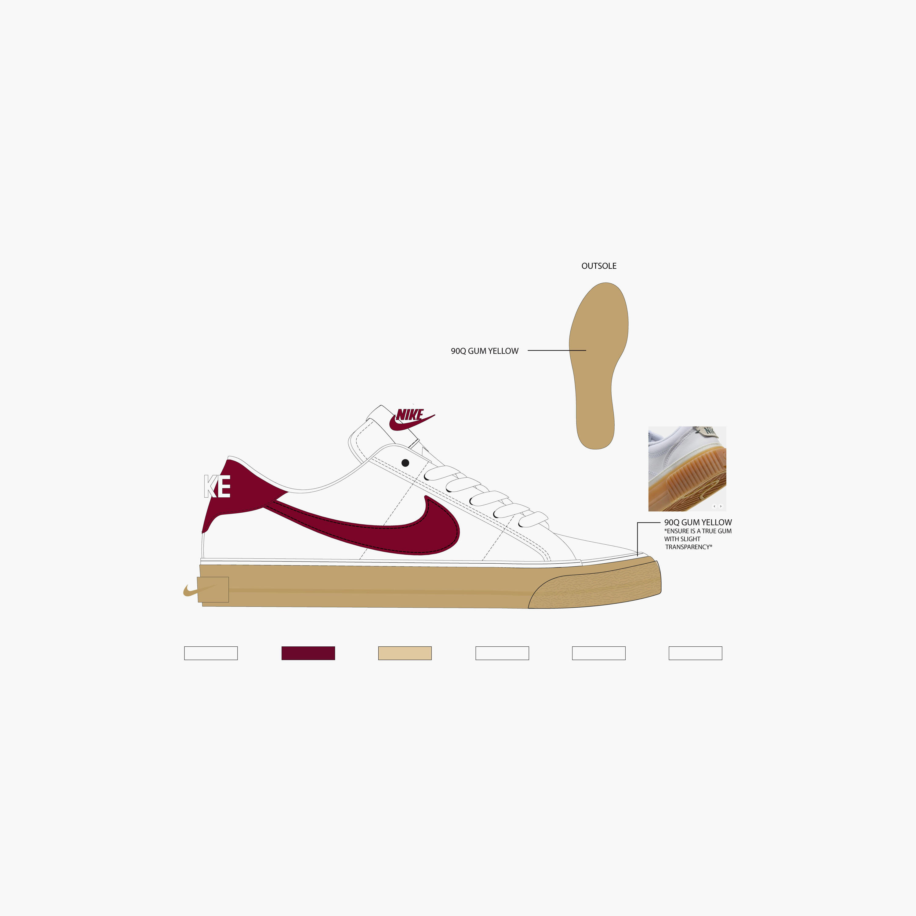 Nike Boys' NIKE COURT LEGACY BPV Sneakers with Hook and Loop Closure - DA5381-132-boys-shoes-sneakers-image-5