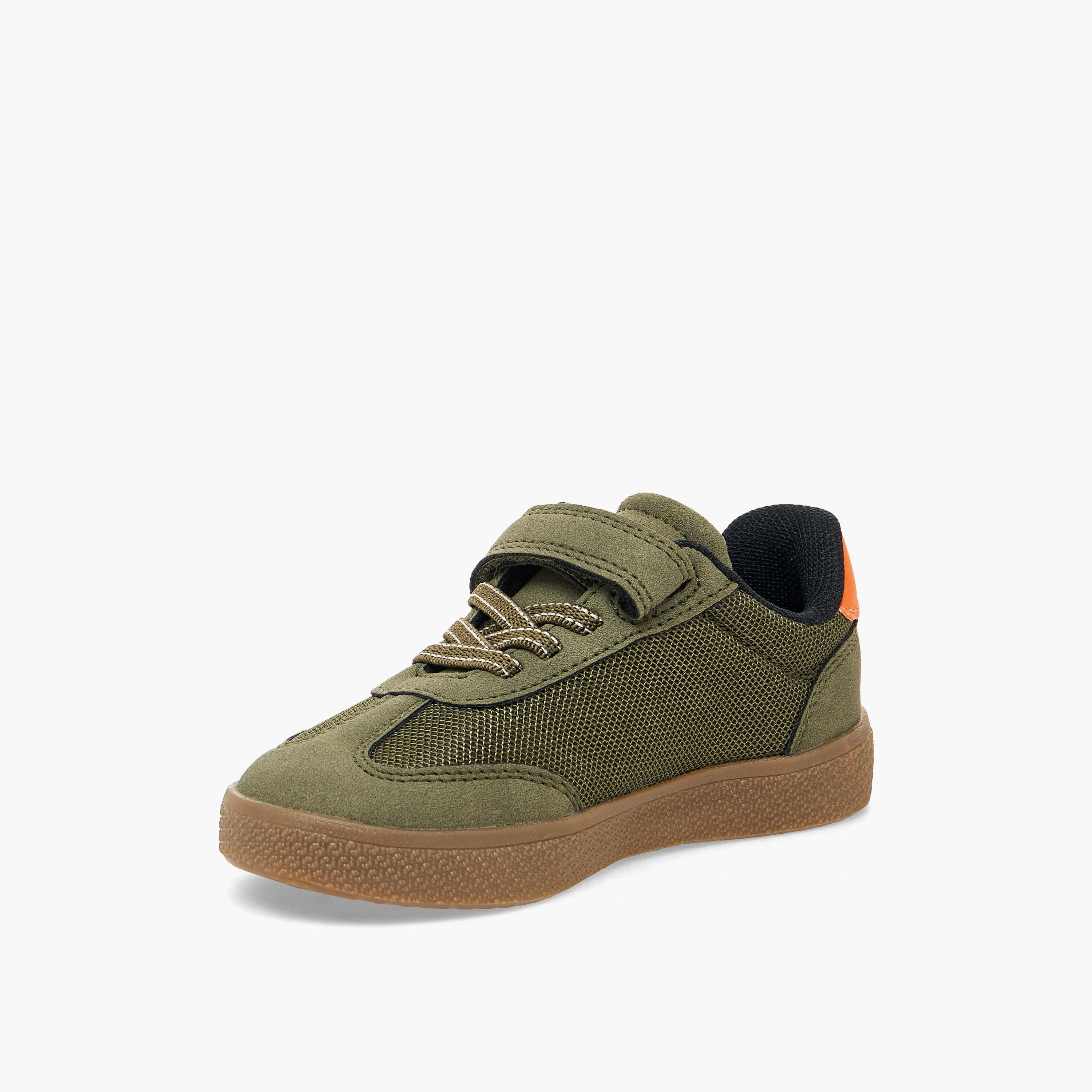 حذاء سنيكرز بشريط لاصق للأولاد من جونيورز-boys-shoes-sneakers-image-4