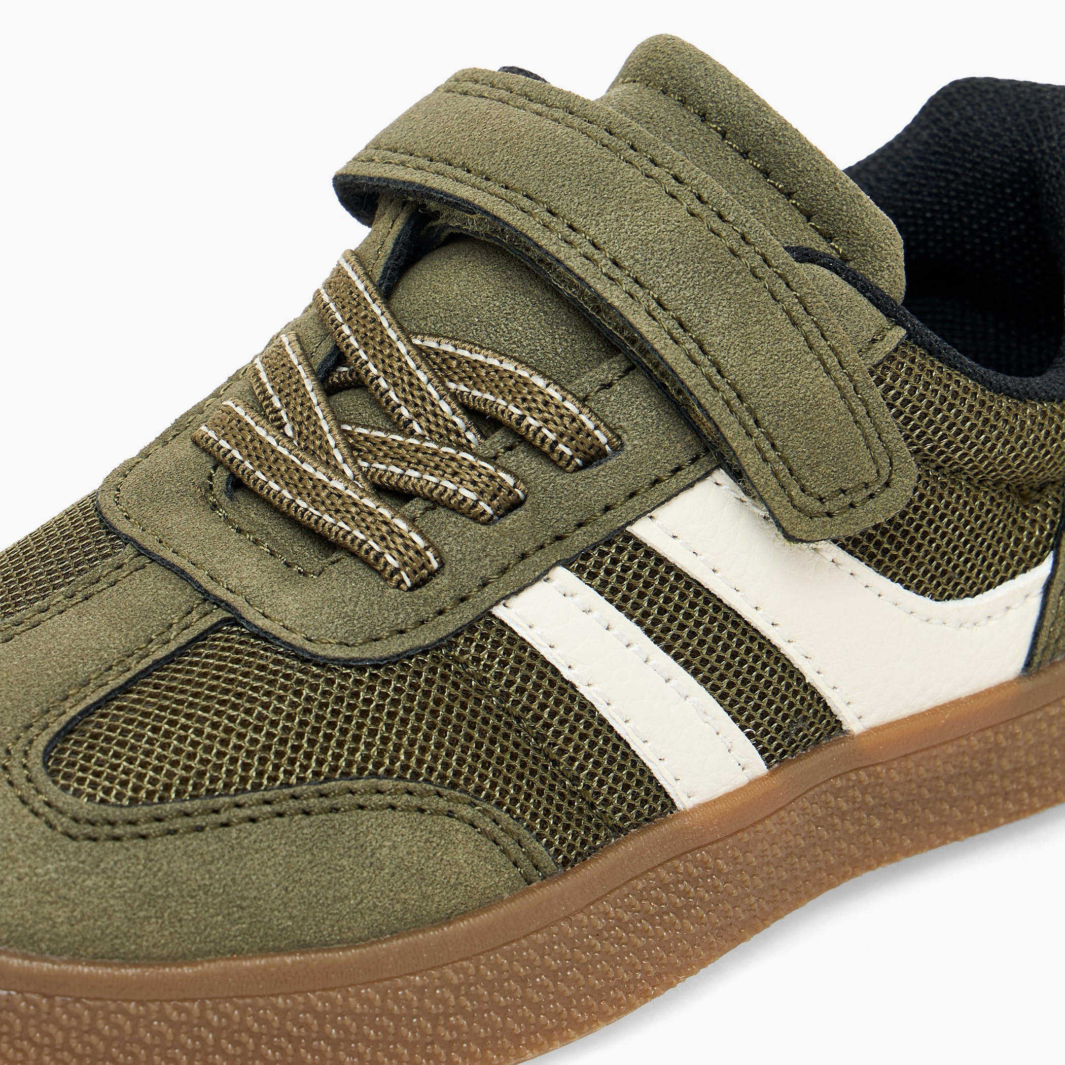 حذاء سنيكرز بشريط لاصق للأولاد من جونيورز-boys-shoes-sneakers-image-7