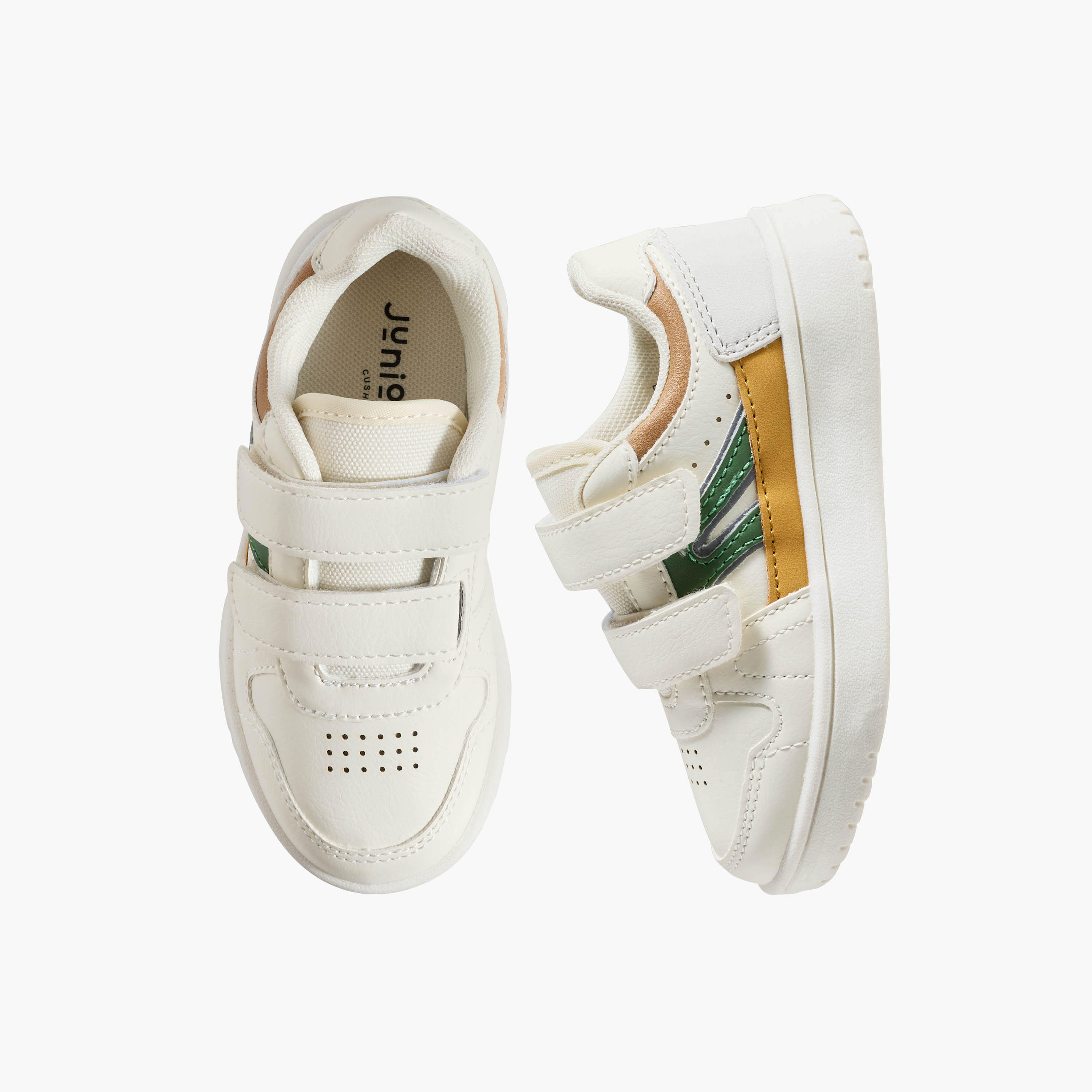 Juniors Boys Hook & Loop Sneakers-boys-shoes-sneakers-image-1