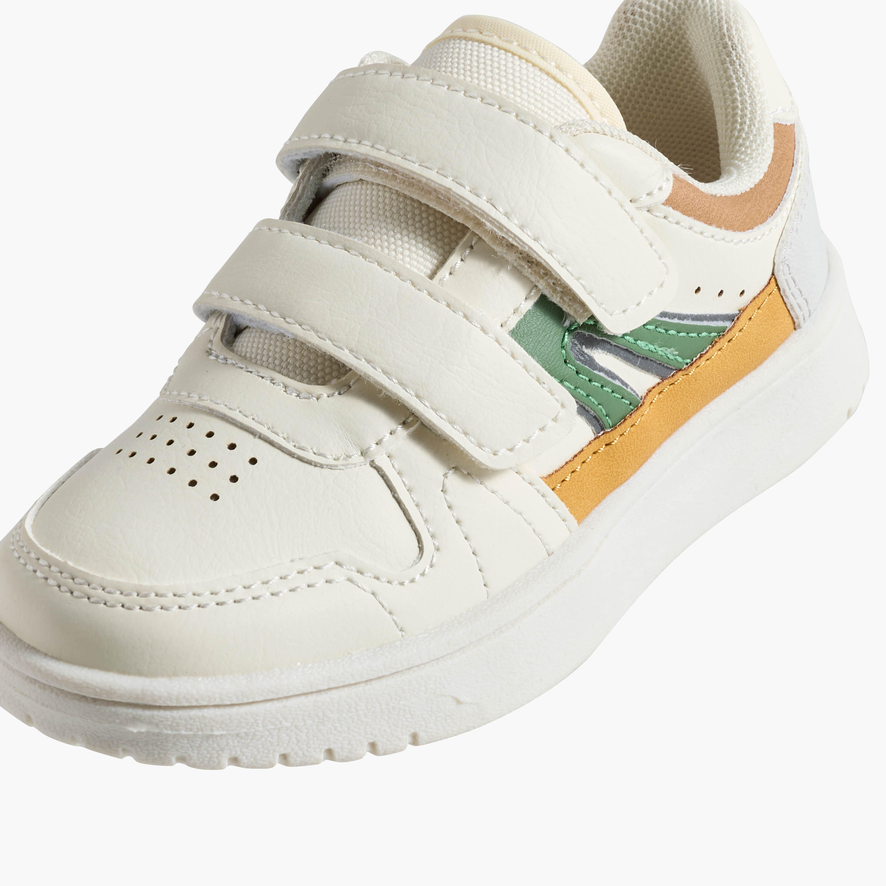 Juniors Boys Hook & Loop Sneakers-boys-shoes-sneakers-image-5