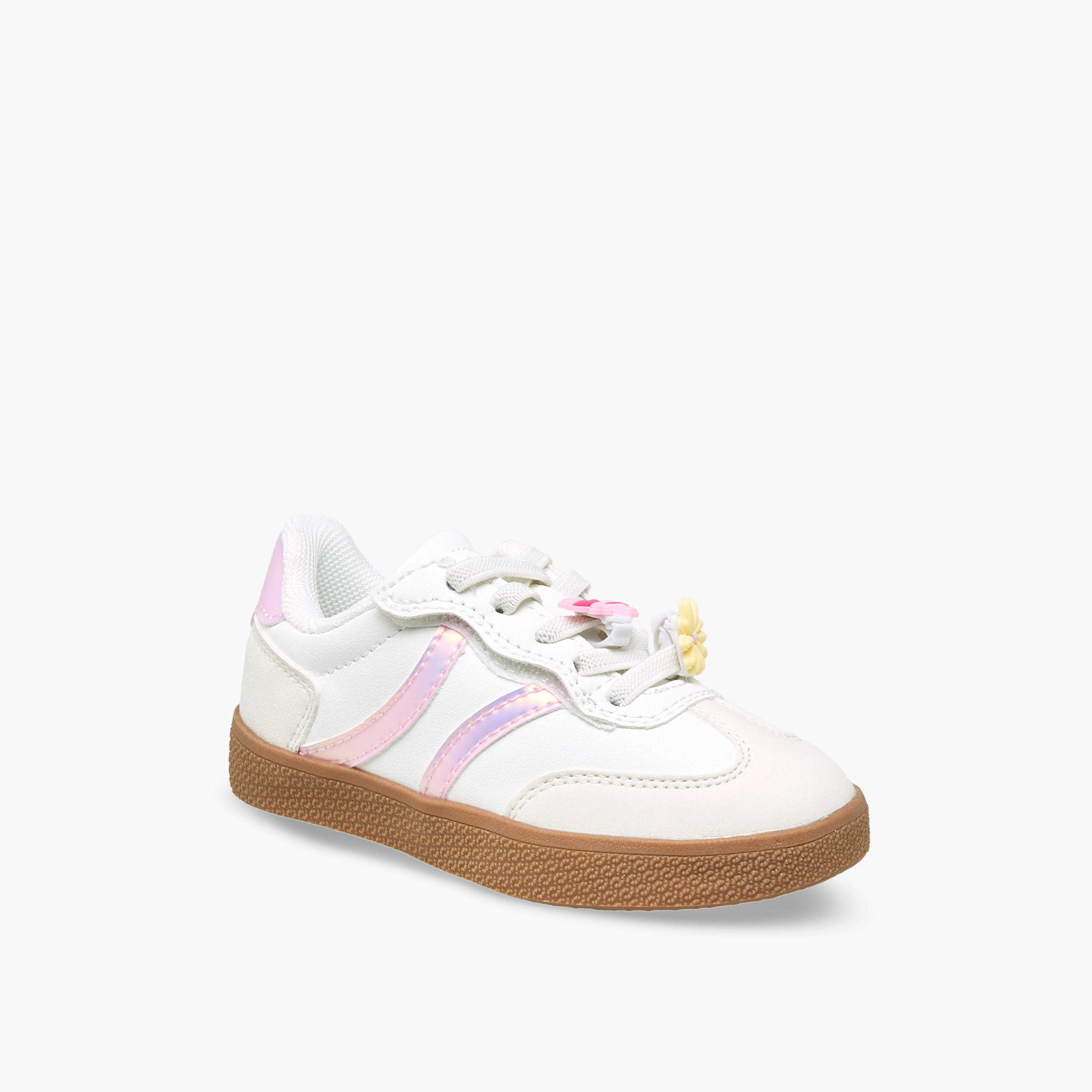 Juniors Girls Lace-Up Ankle Sneakers-girls-shoes-sneakers-image-2