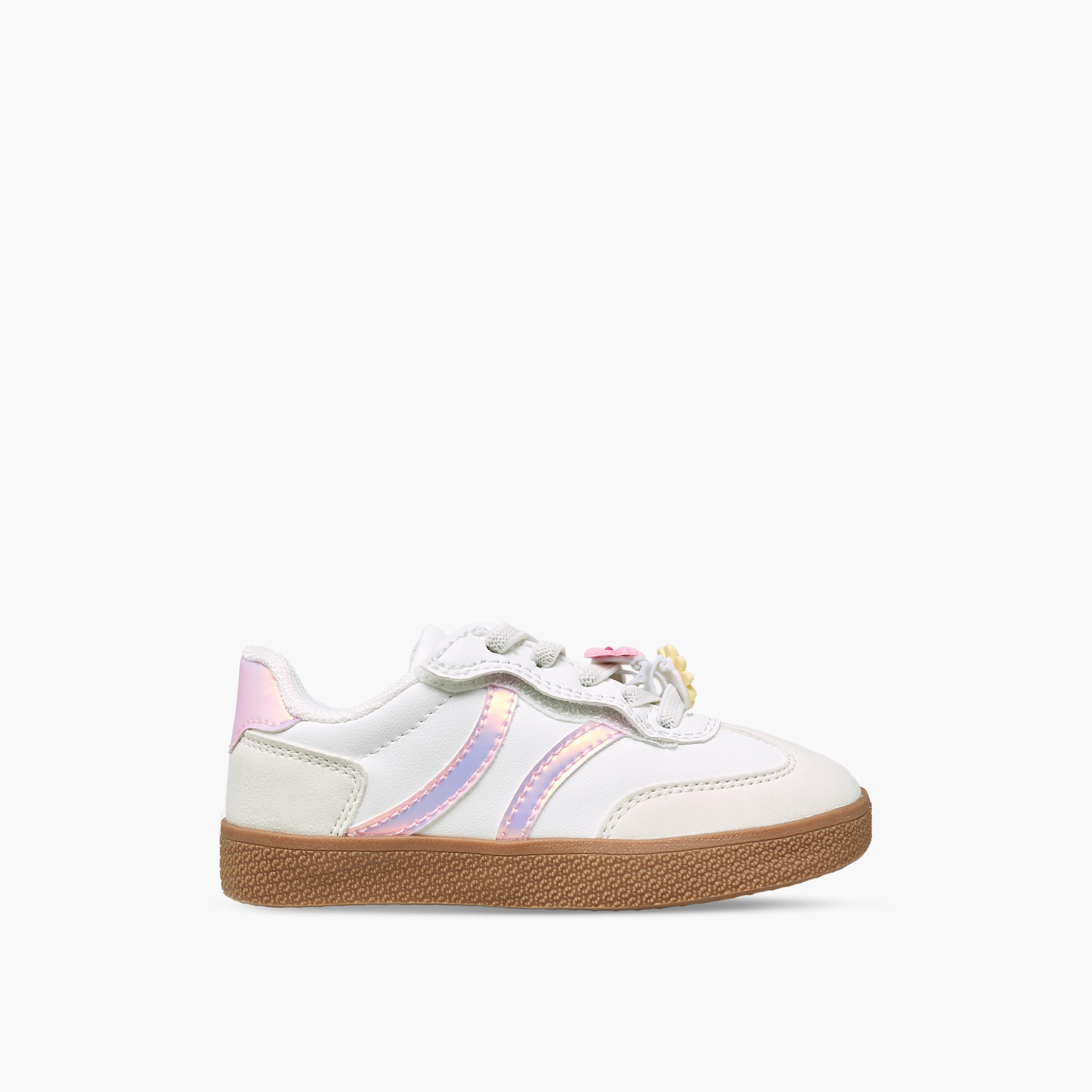 Juniors Girls Lace-Up Ankle Sneakers-girls-shoes-sneakers-image-3