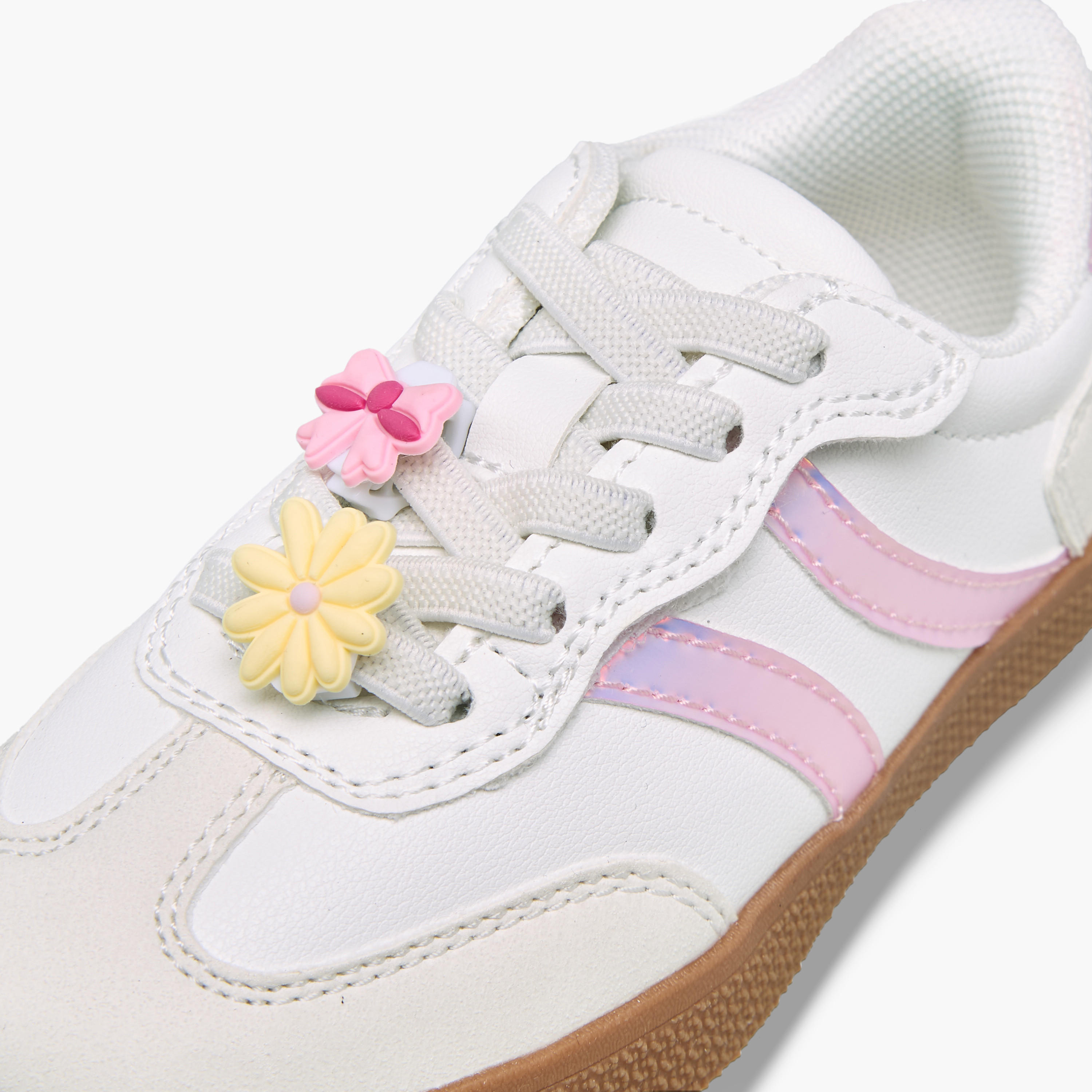 Juniors Girls Lace-Up Ankle Sneakers-girls-shoes-sneakers-image-4