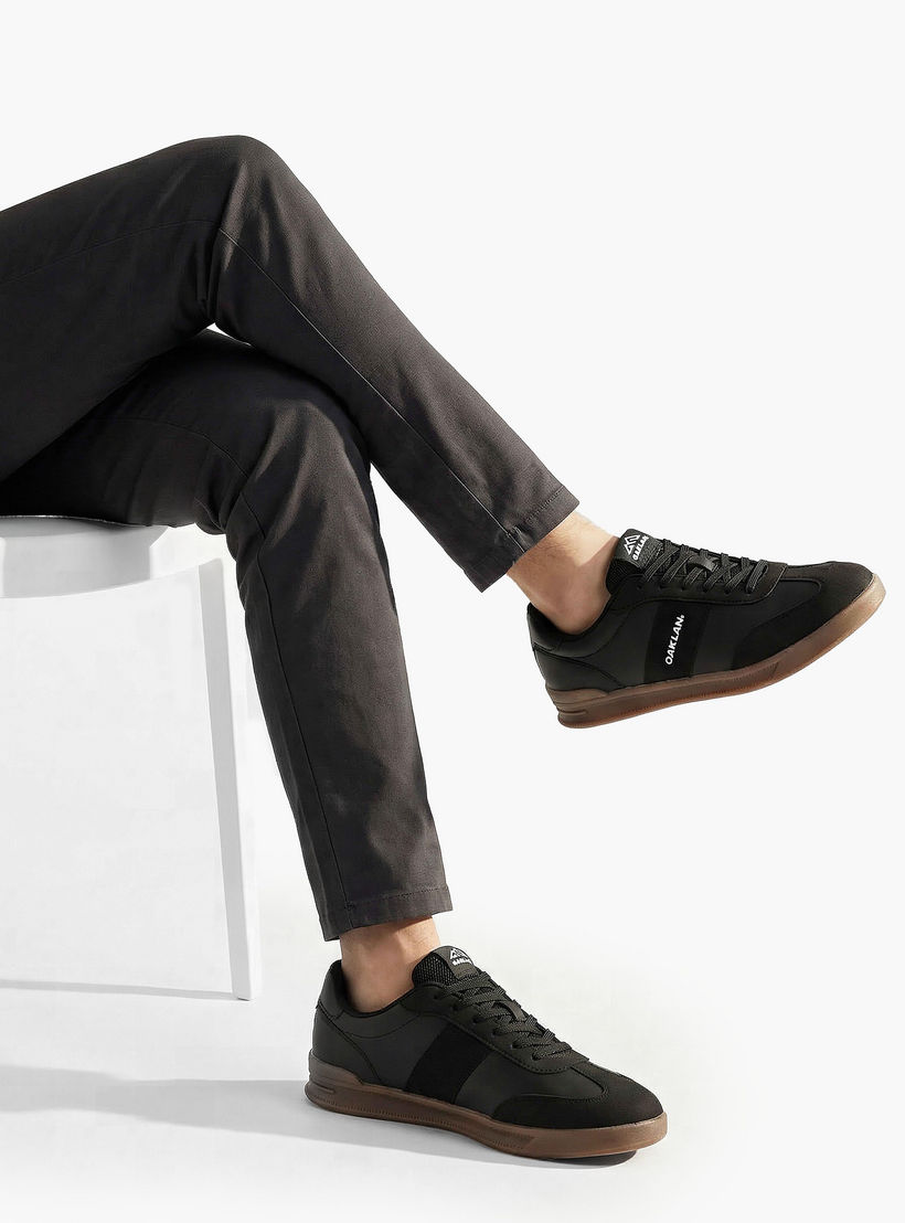 Oaklan by Shoexpress Men Lace-Up Ankle Sneakers-men-shoes-sneakers-image-2