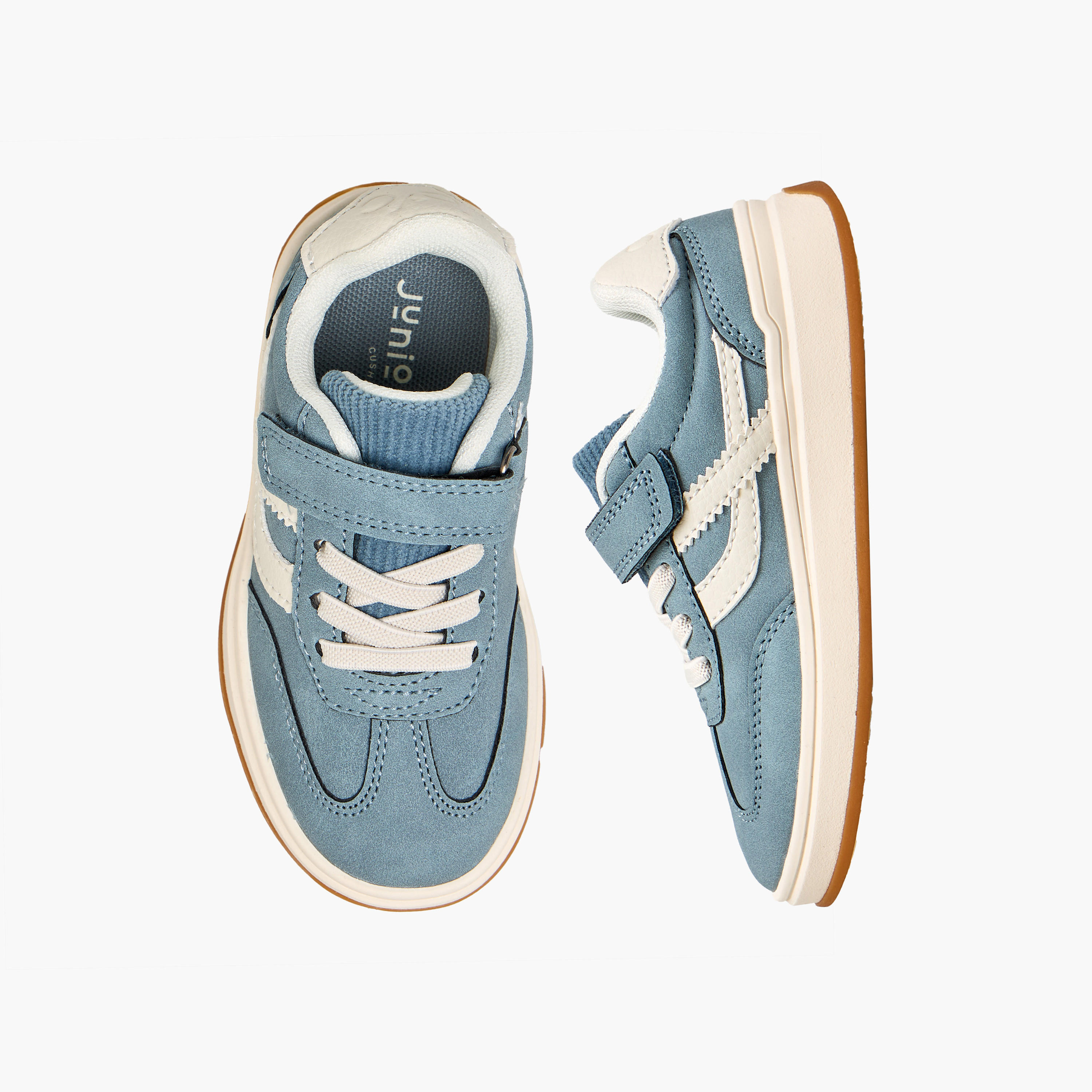 Juniors Boys Hook & Loop Sneakers-boys-shoes-sneakers-image-1