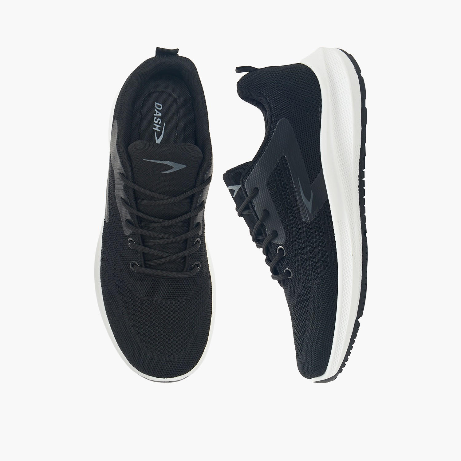 Dash Men Panelled Lace-Up Sports Shoes-men-shoes-sneakers-image-1