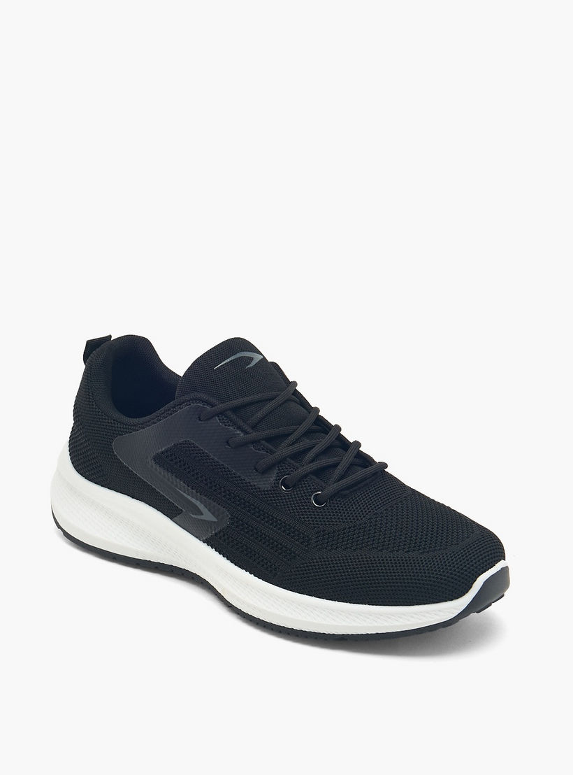 Dash Men Panelled Lace-Up Sports Shoes-men-shoes-sneakers-image-2