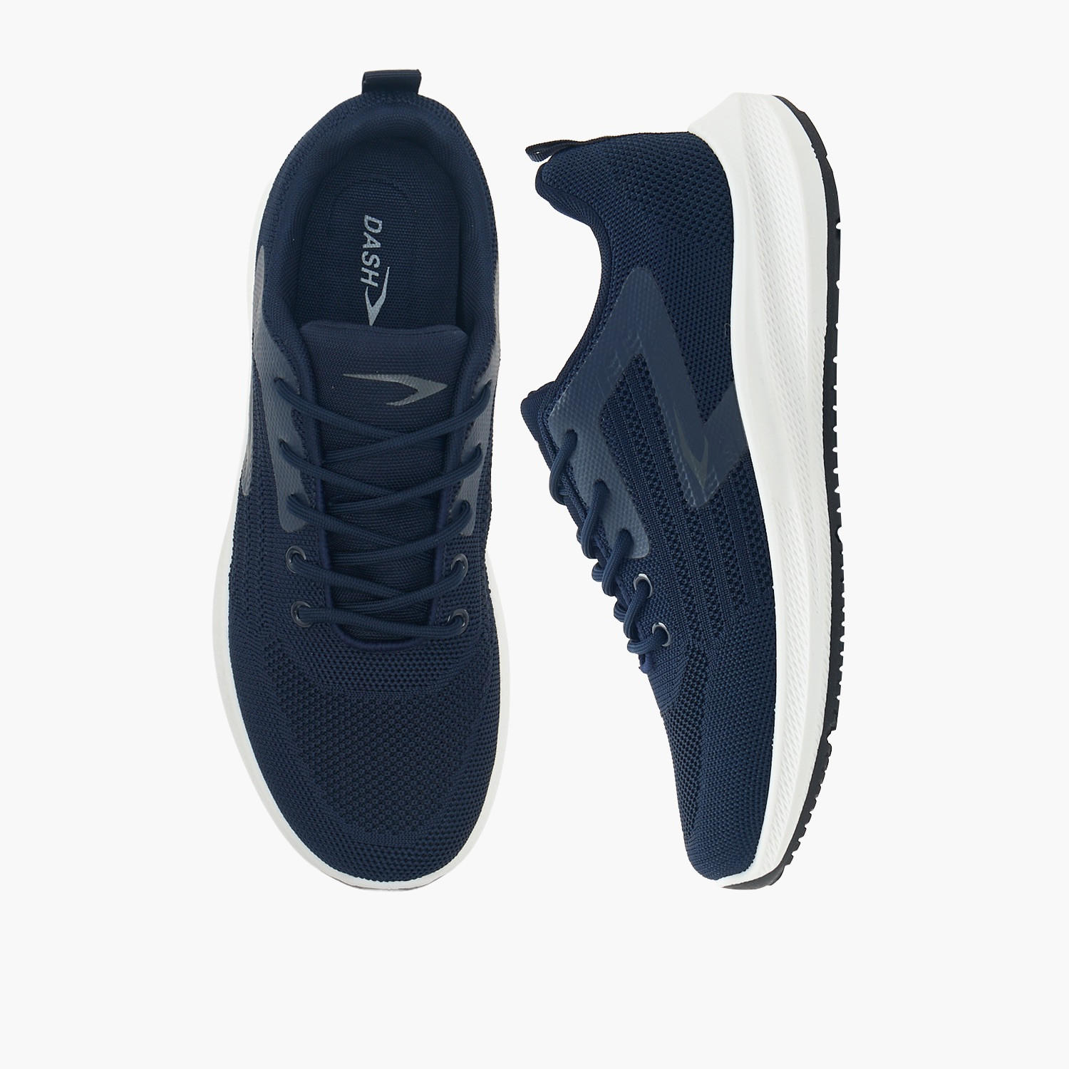 Dash Men Panelled Lace-Up Sports Shoes-men-shoes-sneakers-image-1