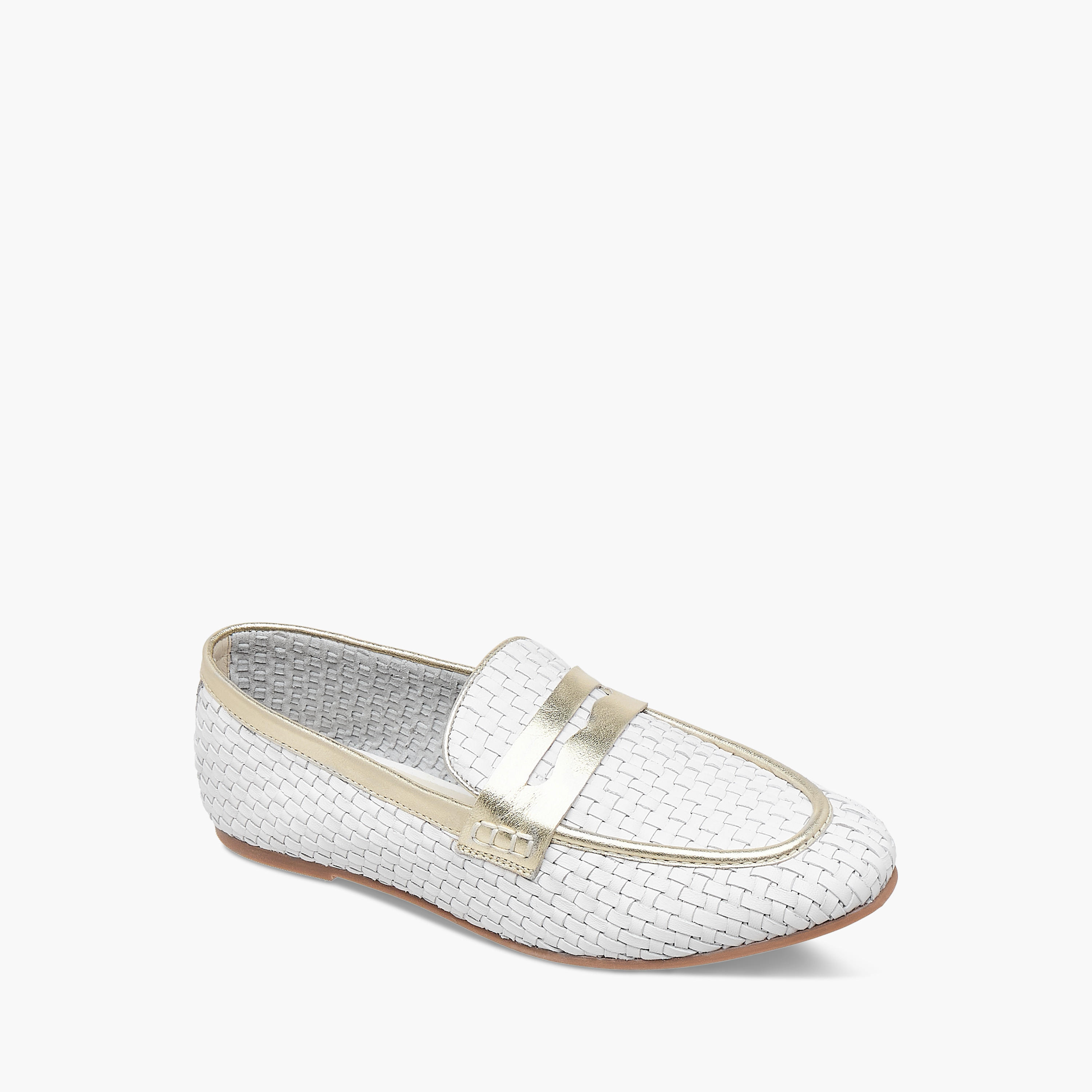 Celeste Women's Textured Slip-On Loafers-women-shoes-flats-loafers-image-2