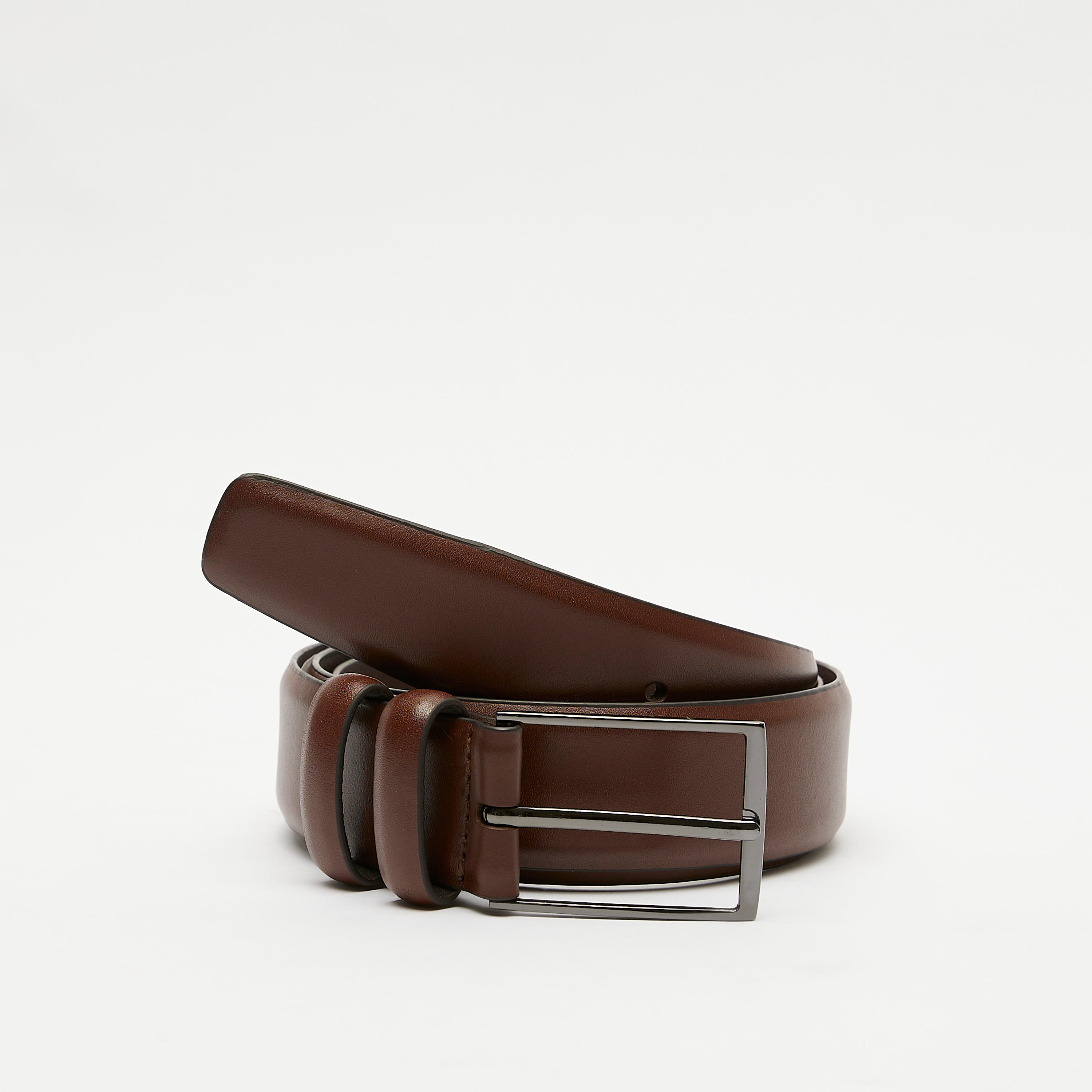 Duchini Solid Waist Belt with Pin Buckle Closure-men-beltsandwallets-belts-image-1