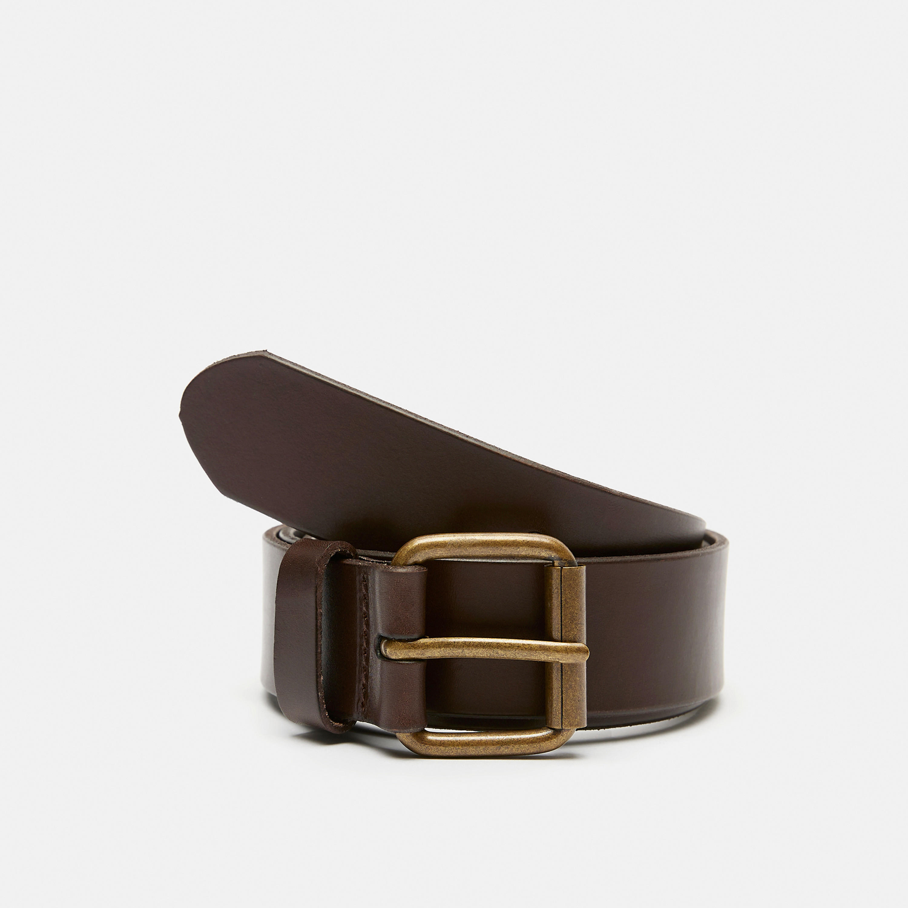 Lee Cooper Solid Waist Belt with Pin Buckle Closure-men-beltsandwallets-belts-image-1