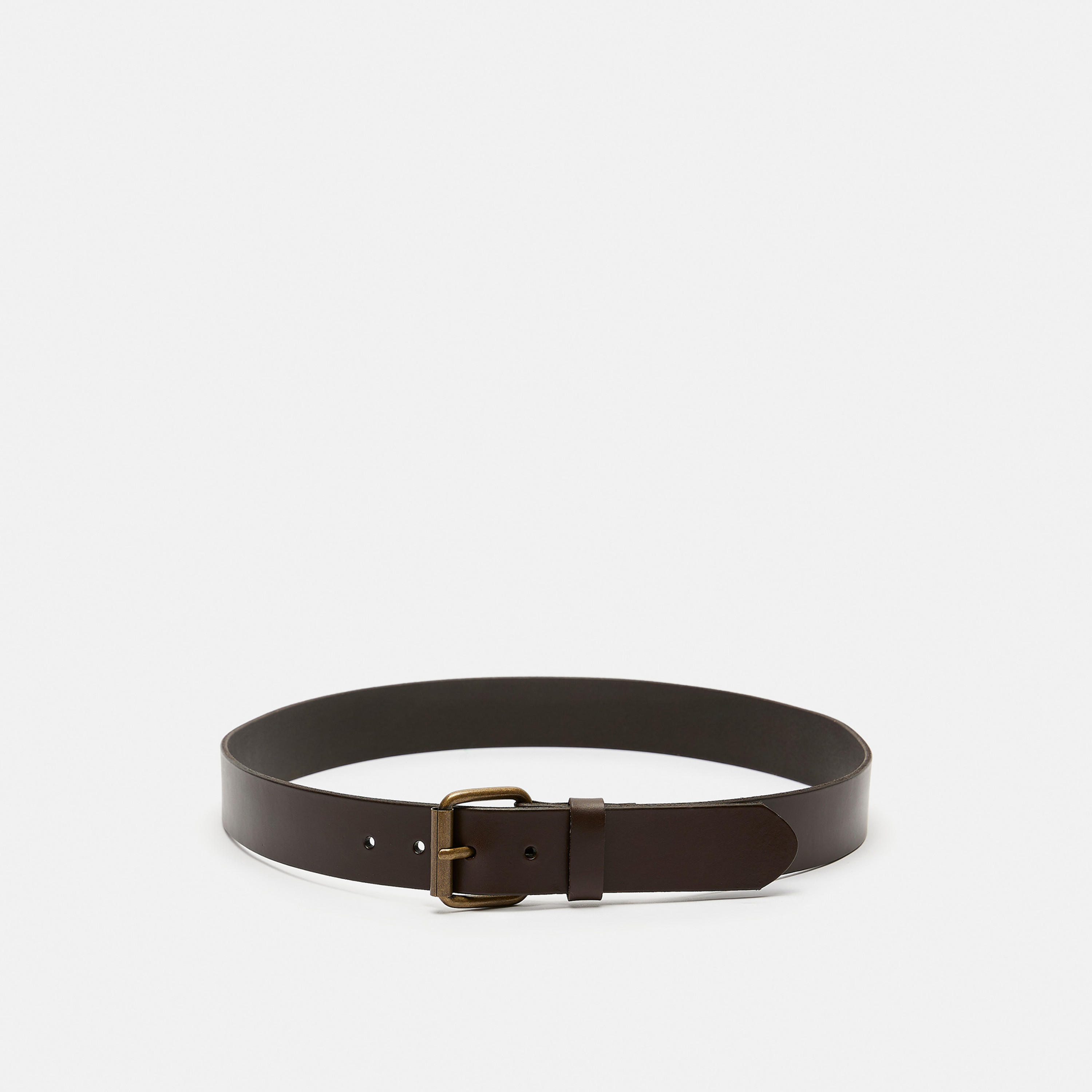 Lee Cooper Solid Waist Belt with Pin Buckle Closure-men-beltsandwallets-belts-image-3
