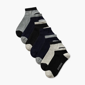 Duchini Men Non Terry Socks Ankle Length - Set of 7-men-socks-image-1
