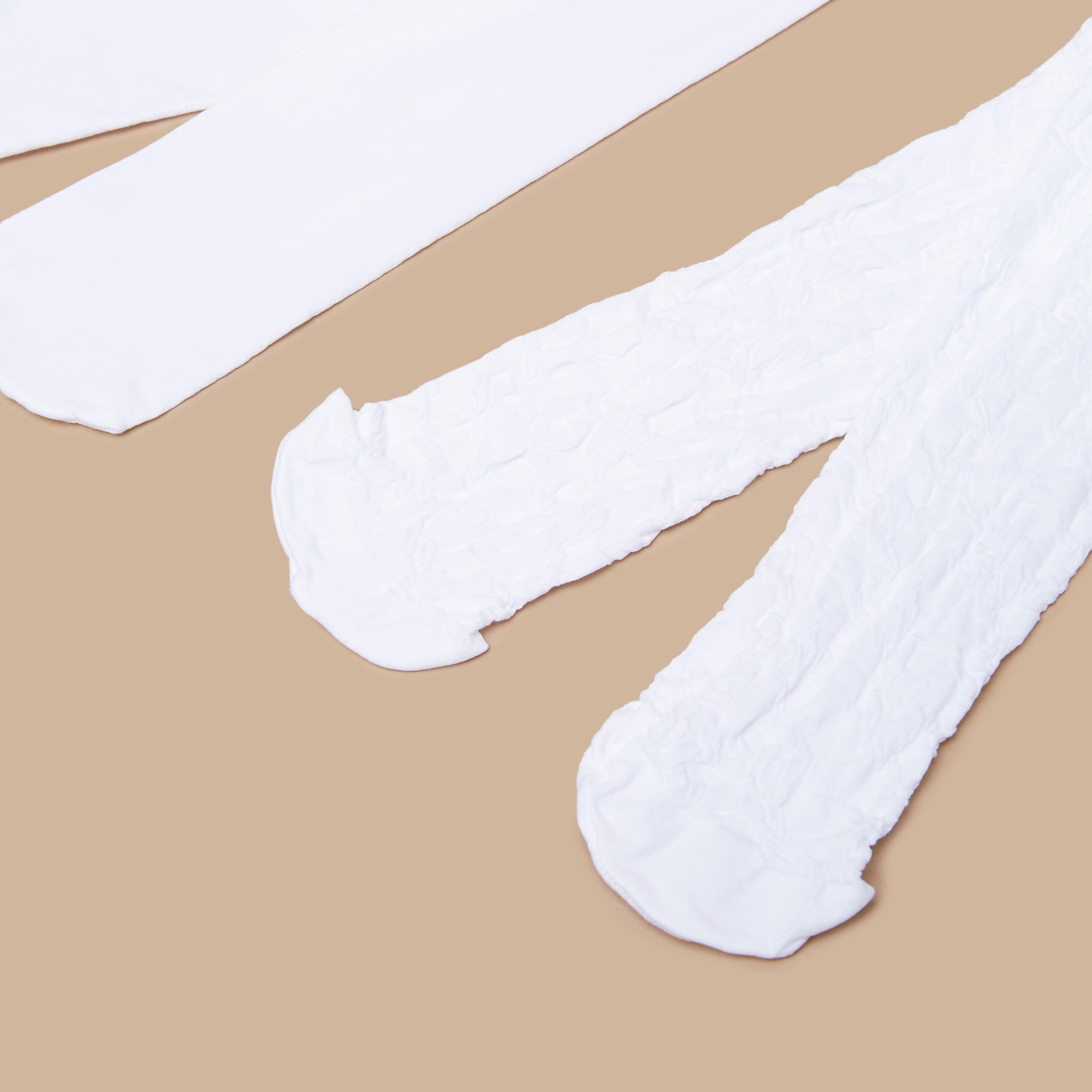 كولون بارز الملمس من ليتل ميسي - طقم من قطعتين-girls-accessories-socks-image-4