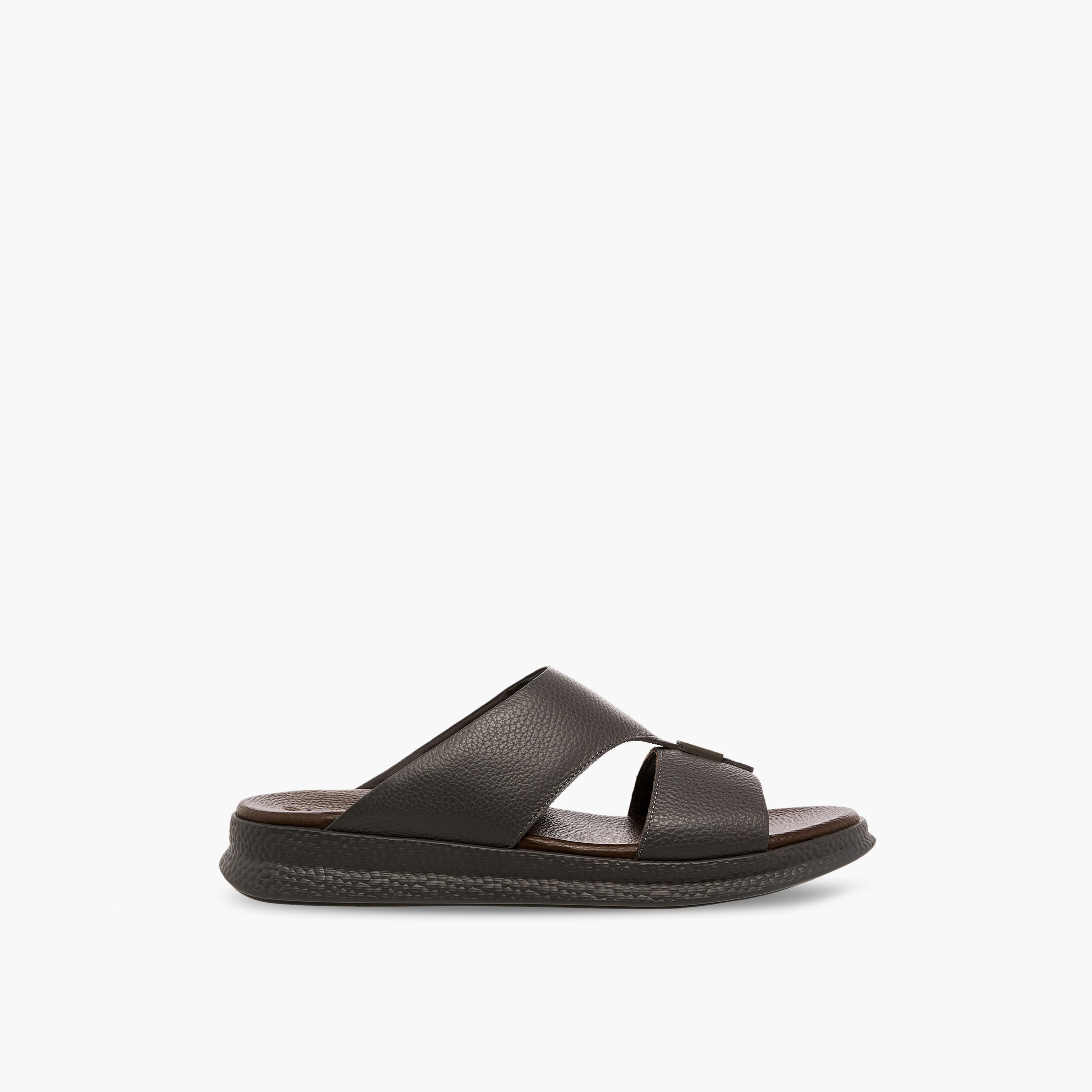 صندل عربي جلد سهل الارتداء للرجال من لو كونفورت-men-shoes-sandals-image-3