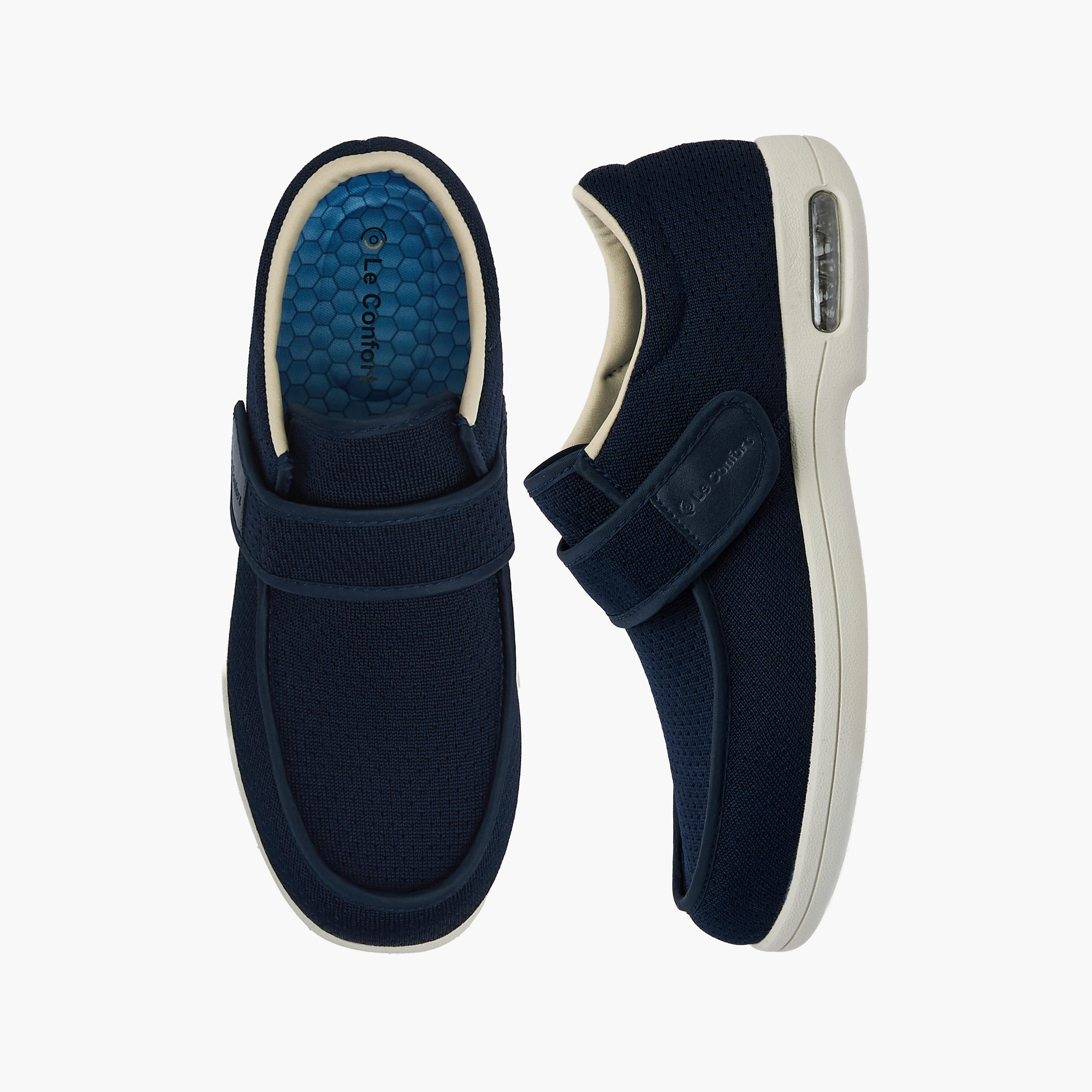 حذاء لوفر سهل الارتداء وبارز الملمس للرجال من لو كونفورت-men-shoes-loafersandmoccasins-image-1