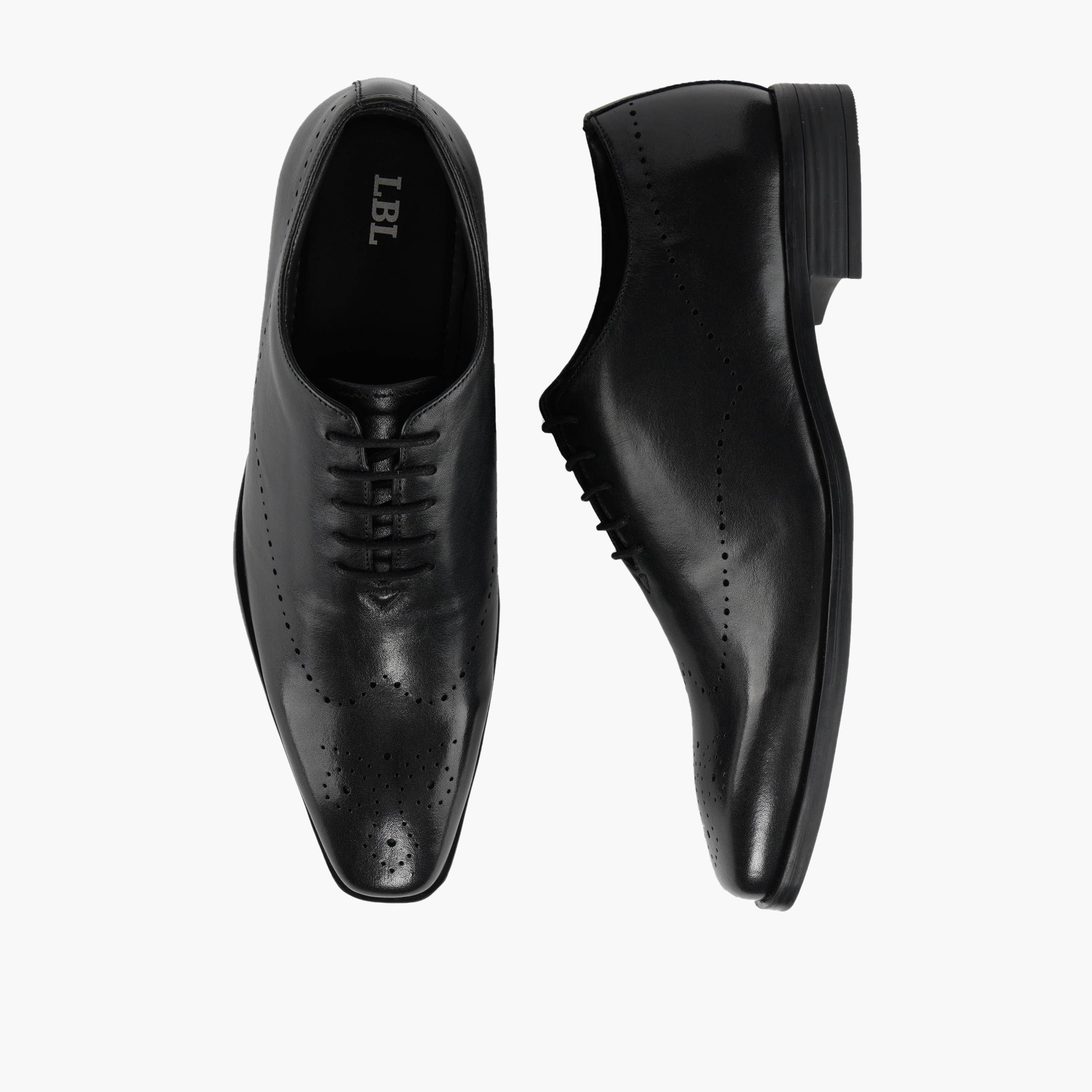LBL by Shoexpress Men Lace-Up Brogue Shoes-men-shoes-formalshoes-image-1