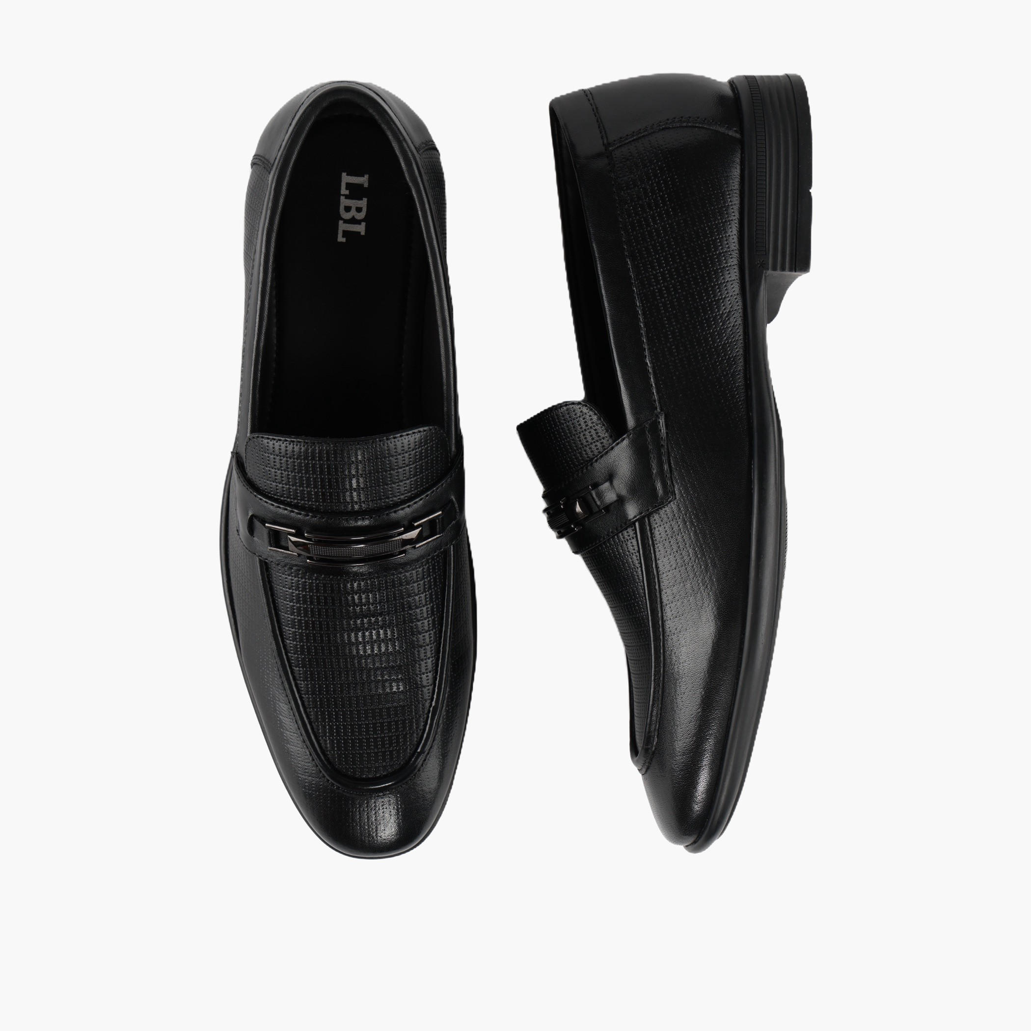 LBL by Shoexpress Men Textured Loafers-men-shoes-loafersandmoccasins-image-1