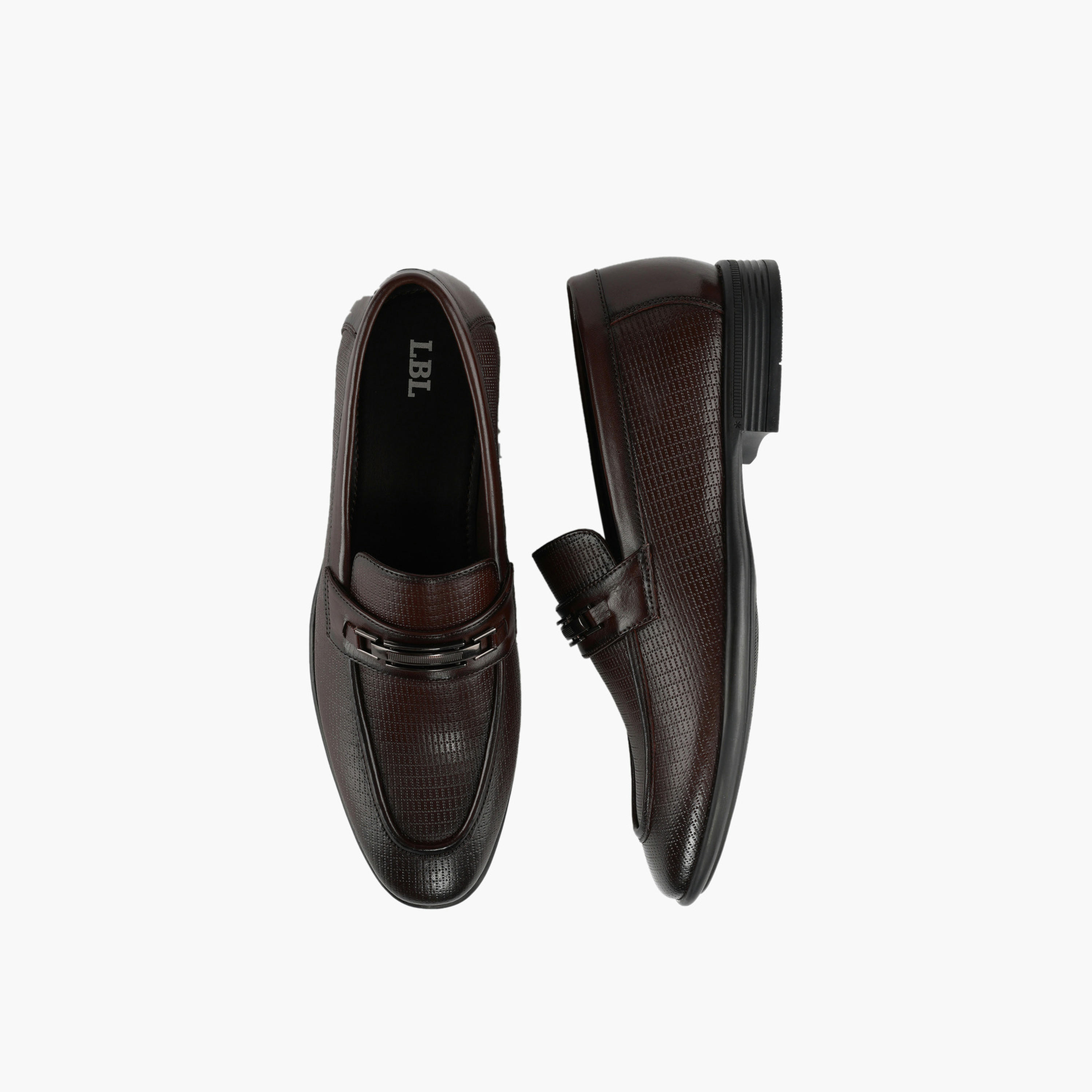 LBL by Shoexpress Men Textured Loafers-men-shoes-loafersandmoccasins-image-1