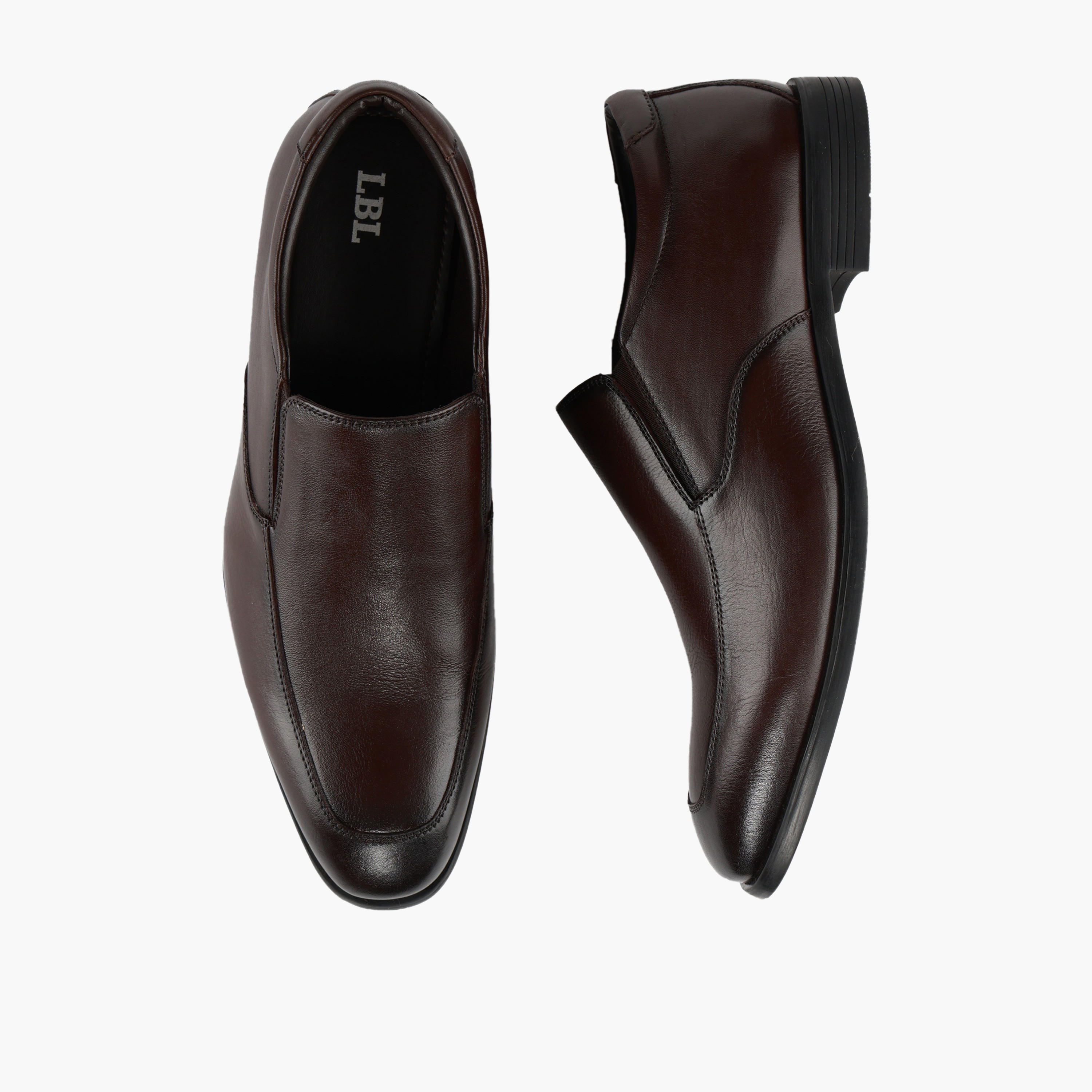 LBL by Shoexpress Men Leather Loafers-men-shoes-formalshoes-image-1