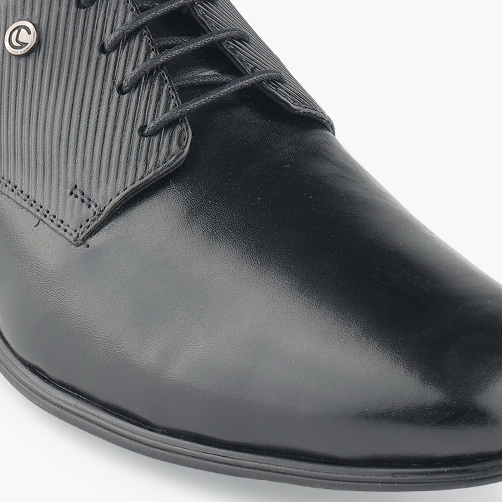 حذاء ديربي جلد طبيعي برباط للرجال من لو كونفور-men-shoes-formalshoes-image-4