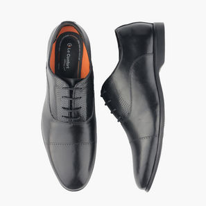 Le Confort Men Genuine Leather Lace-Up Derby Shoes-men-shoes-image-1
