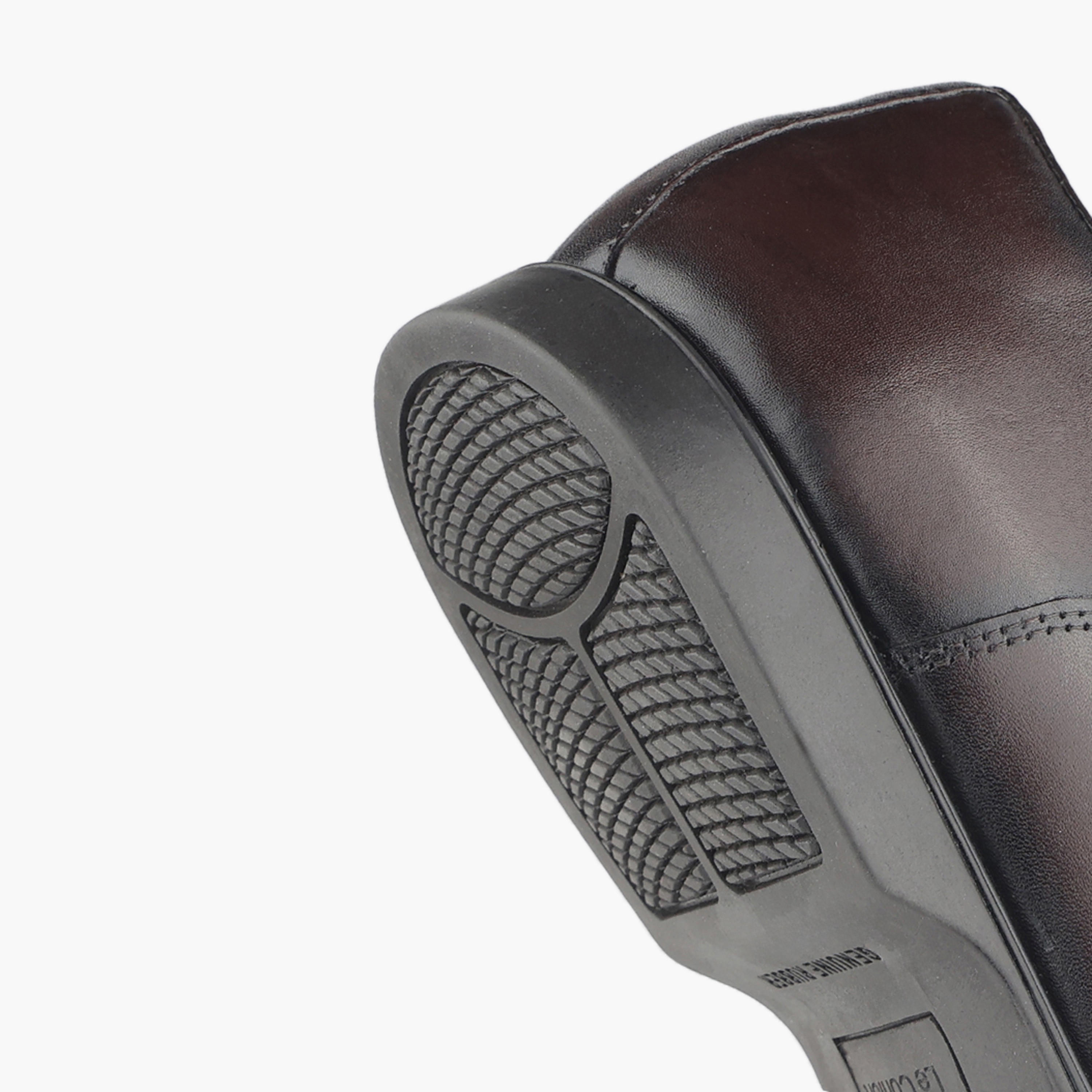 حذاء ديربي جلد طبيعي برباط للرجال من لو كونفور-men-shoes-formalshoes-image-5