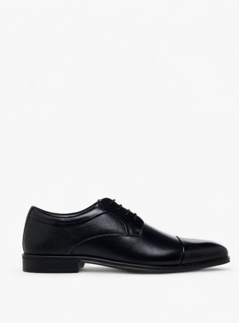 Duchini Men Genuine Leather Lace-Up Derby Shoes-men-shoes-formalshoes-image-3