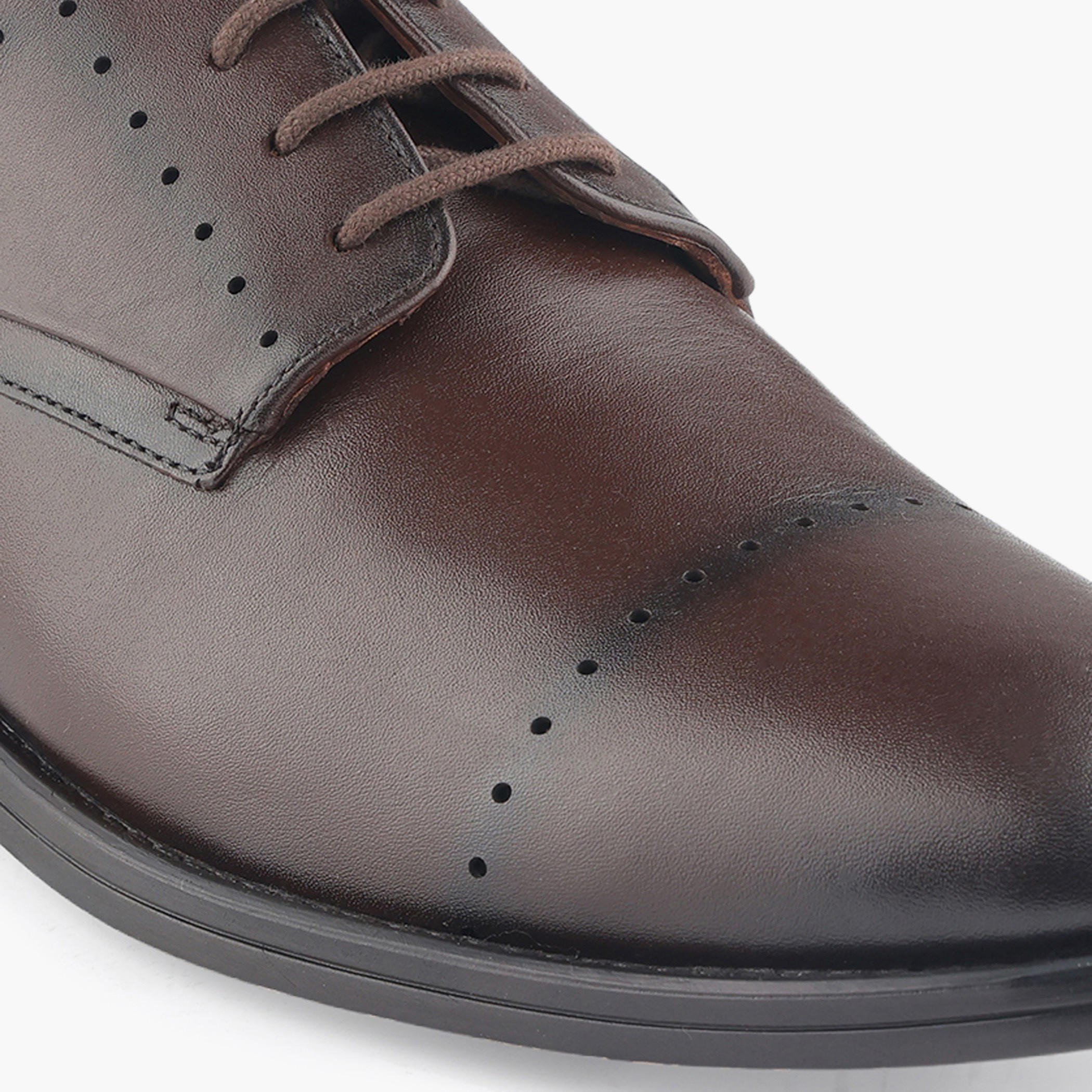 Duchini Men Genuine Leather Lace-Up Derby Shoes-men-shoes-formalshoes-image-4