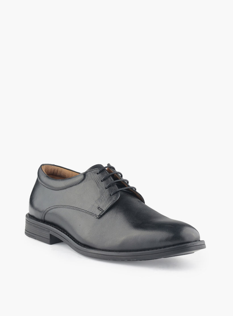 Duchini Men Genuine Leather Lace-Up Derby Shoes-men-shoes-formalshoes-image-2