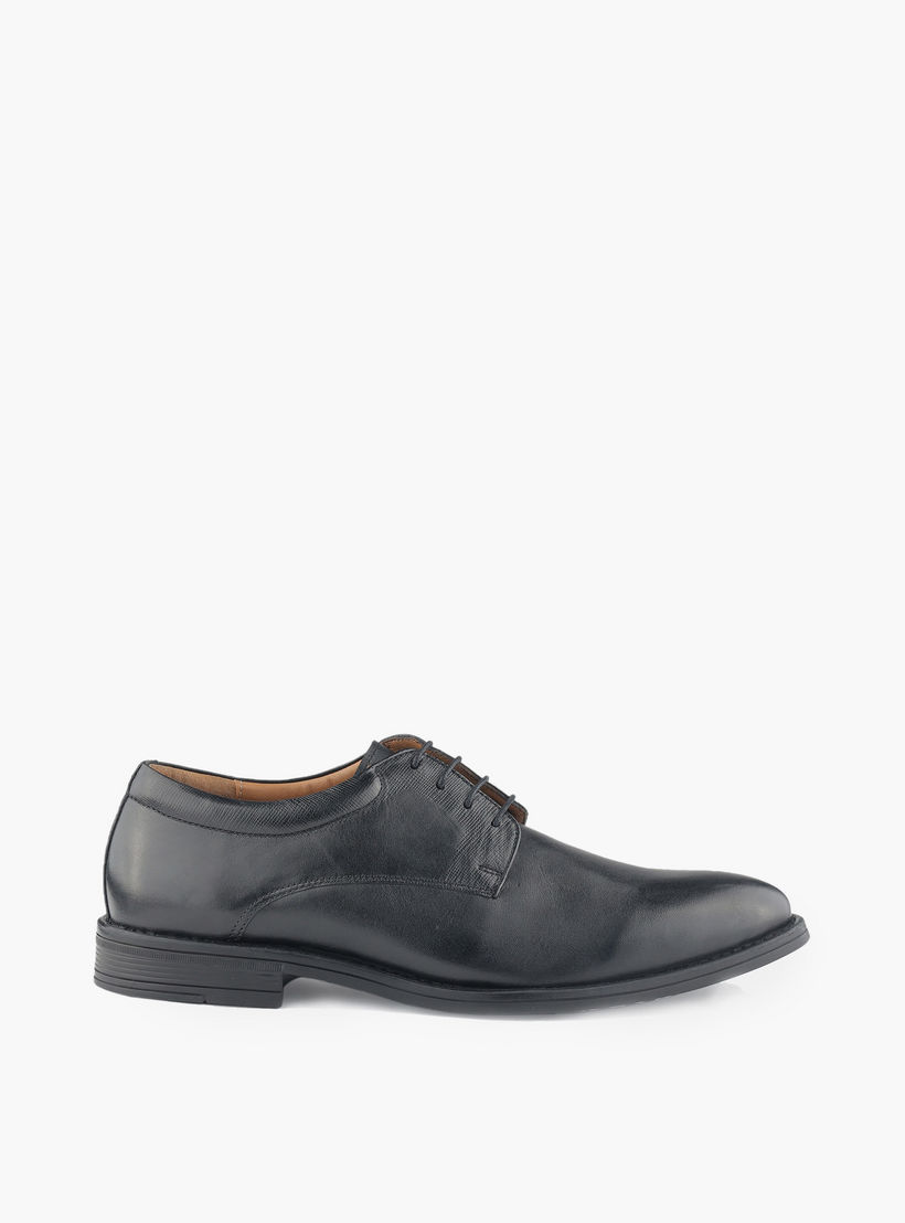 Duchini Men Genuine Leather Lace-Up Derby Shoes-men-shoes-formalshoes-image-3