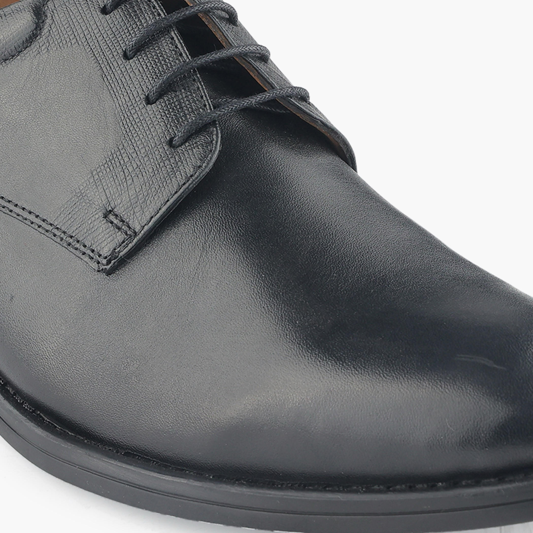 Duchini Men Genuine Leather Lace-Up Derby Shoes-men-shoes-formalshoes-image-4