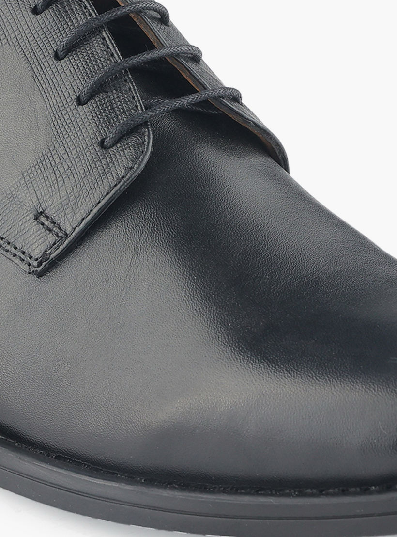 Duchini Men Genuine Leather Lace-Up Derby Shoes-men-shoes-formalshoes-image-4