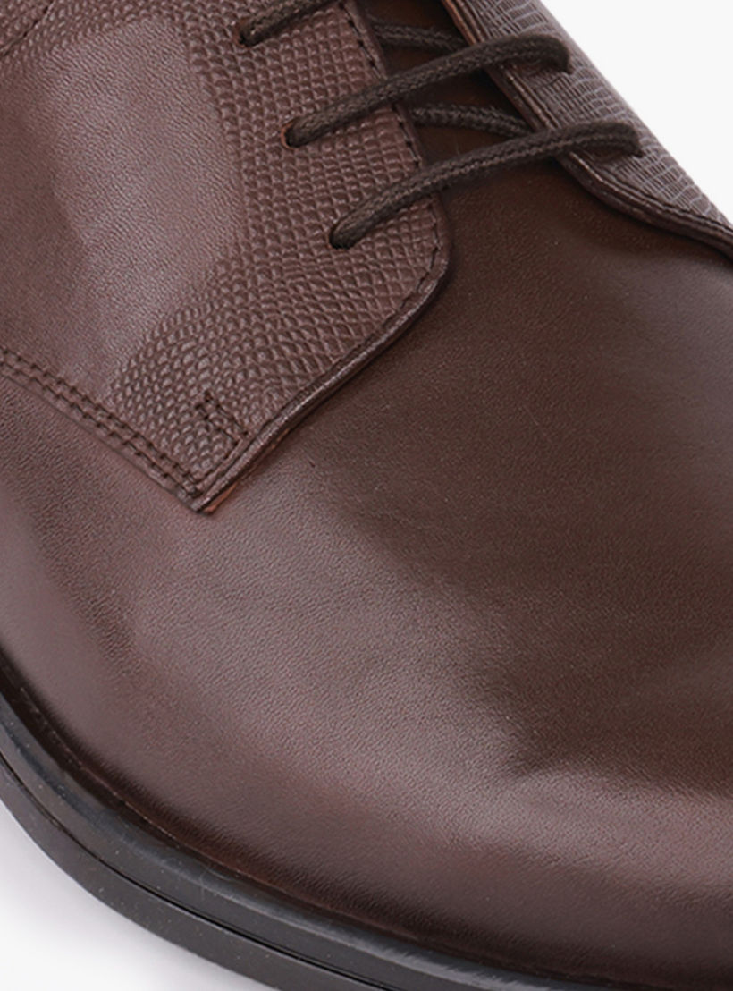 Duchini Men Genuine Leather Lace-Up Derby Shoes-men-shoes-formalshoes-image-4