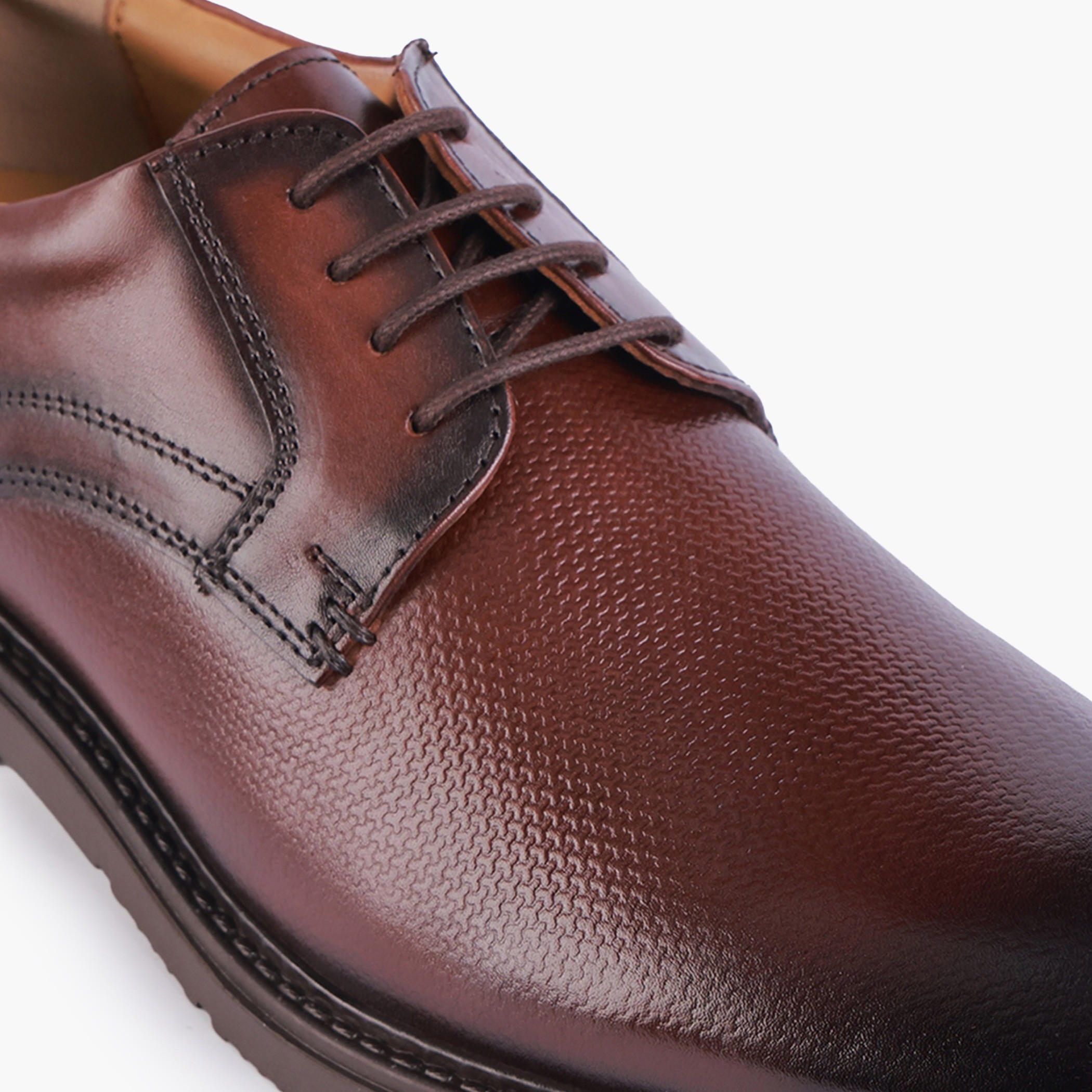Duchini Men Genuine Leather Lace-Up Derby Shoes-men-shoes-formalshoes-image-4
