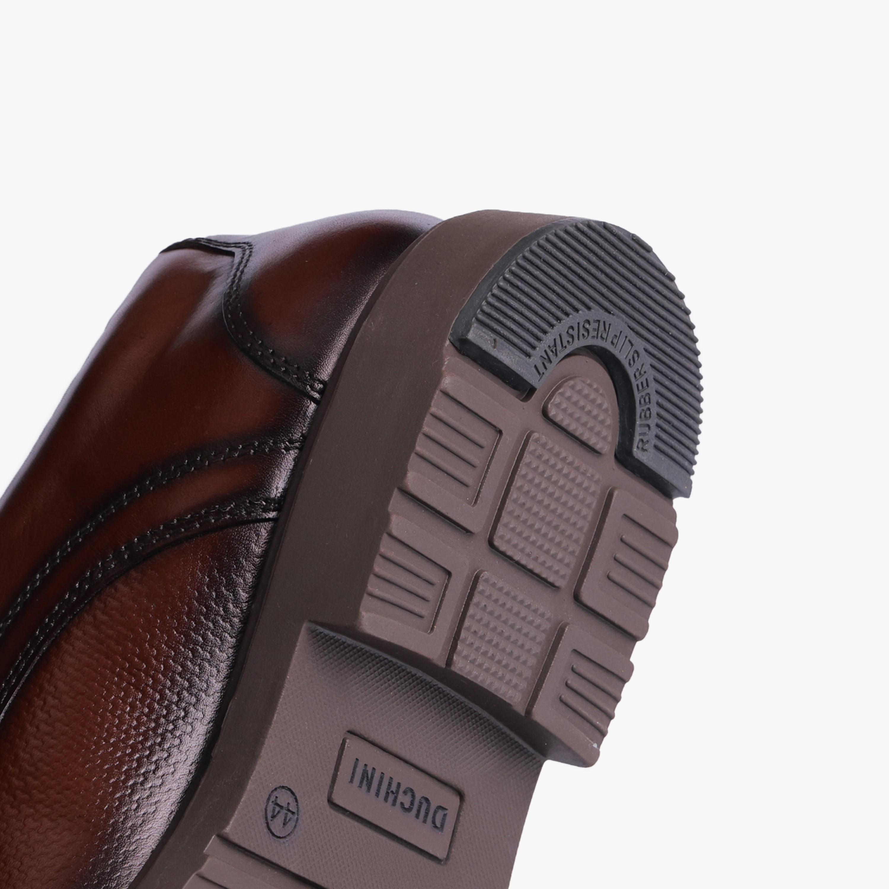 Duchini Men Genuine Leather Lace-Up Derby Shoes-men-shoes-formalshoes-image-5