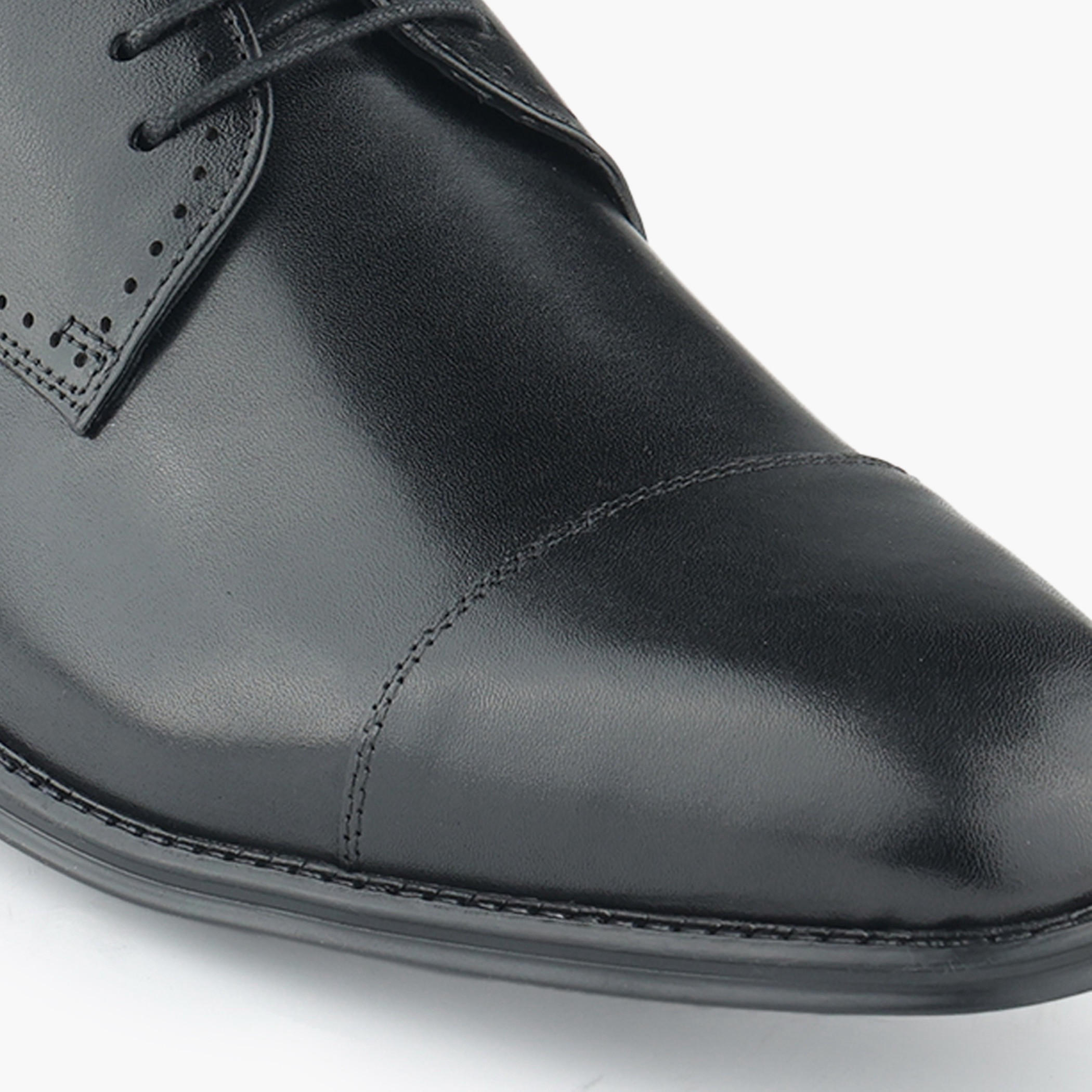 Duchini Men Genuine Leather Lace-Up Derby Shoes-men-shoes-formalshoes-image-4