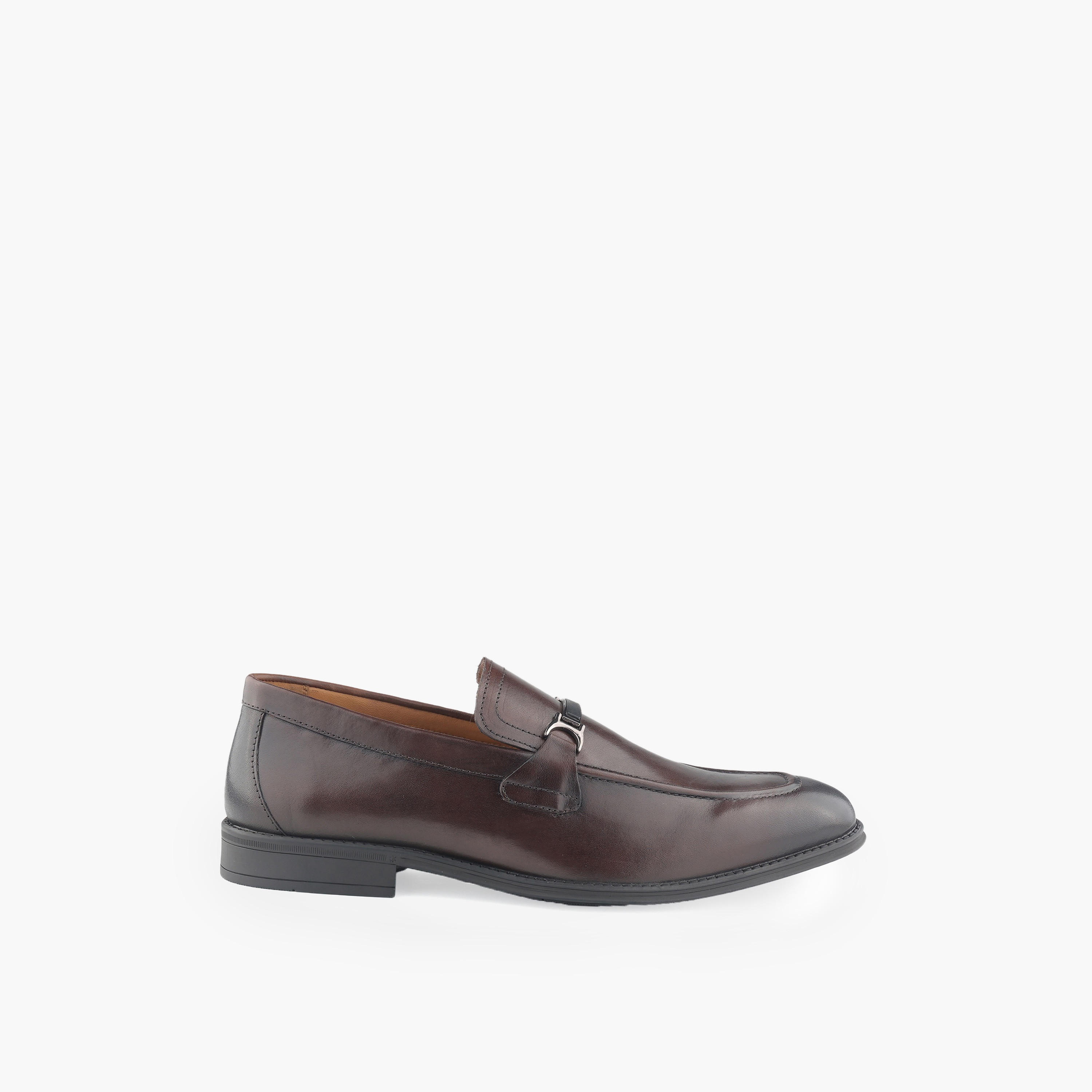 Duchini Men Genuine Leather Metallic Accent Loafers-men-shoes-loafersandmoccasins-image-3