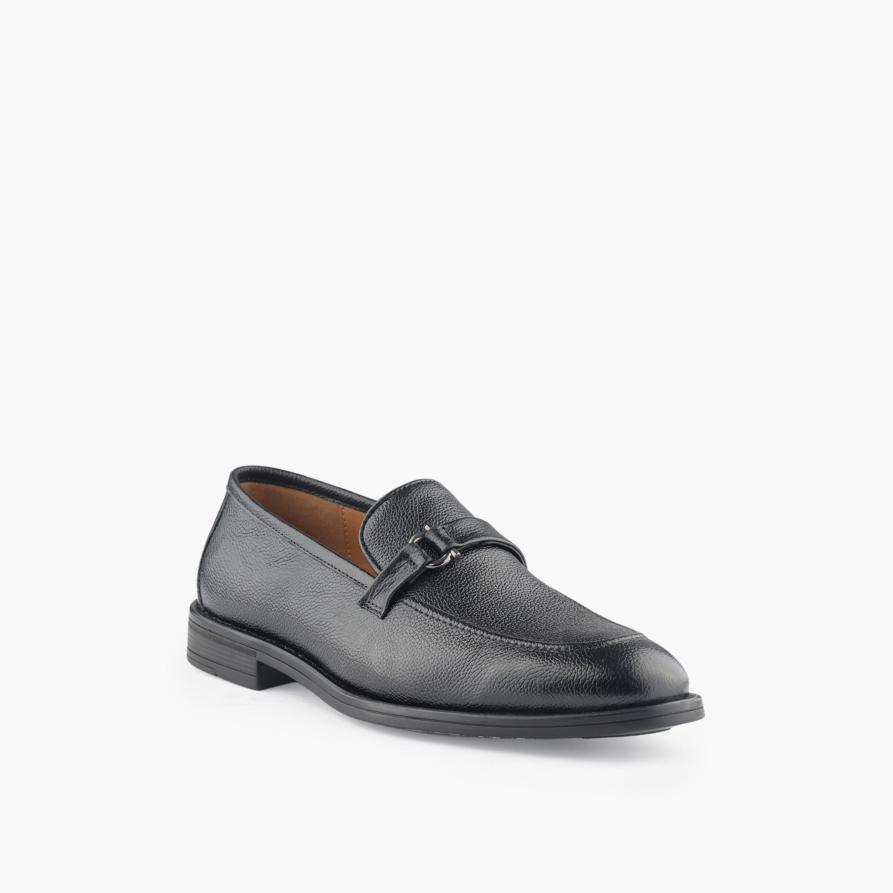 Duchini Men Genuine Leather Slip-On Loafers-men-shoes-loafersandmoccasins-image-2