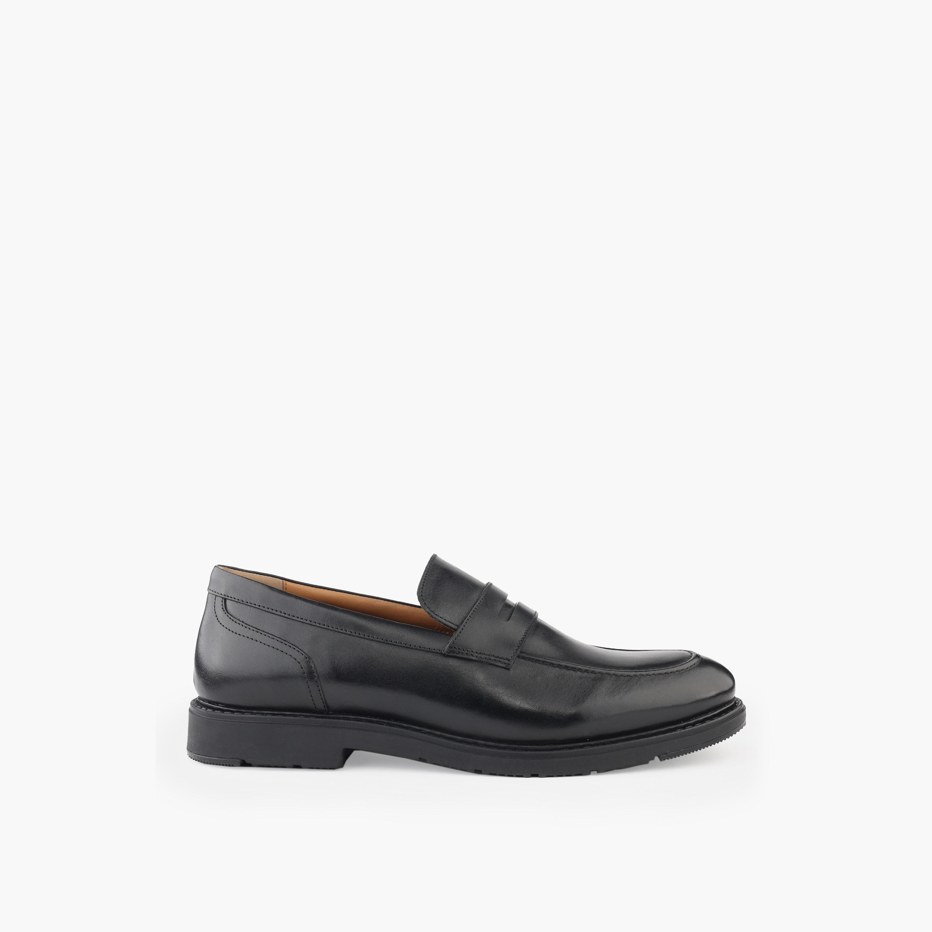 Duchini Men Genuine Leather Slip-On Loafers-men-shoes-loafersandmoccasins-image-3