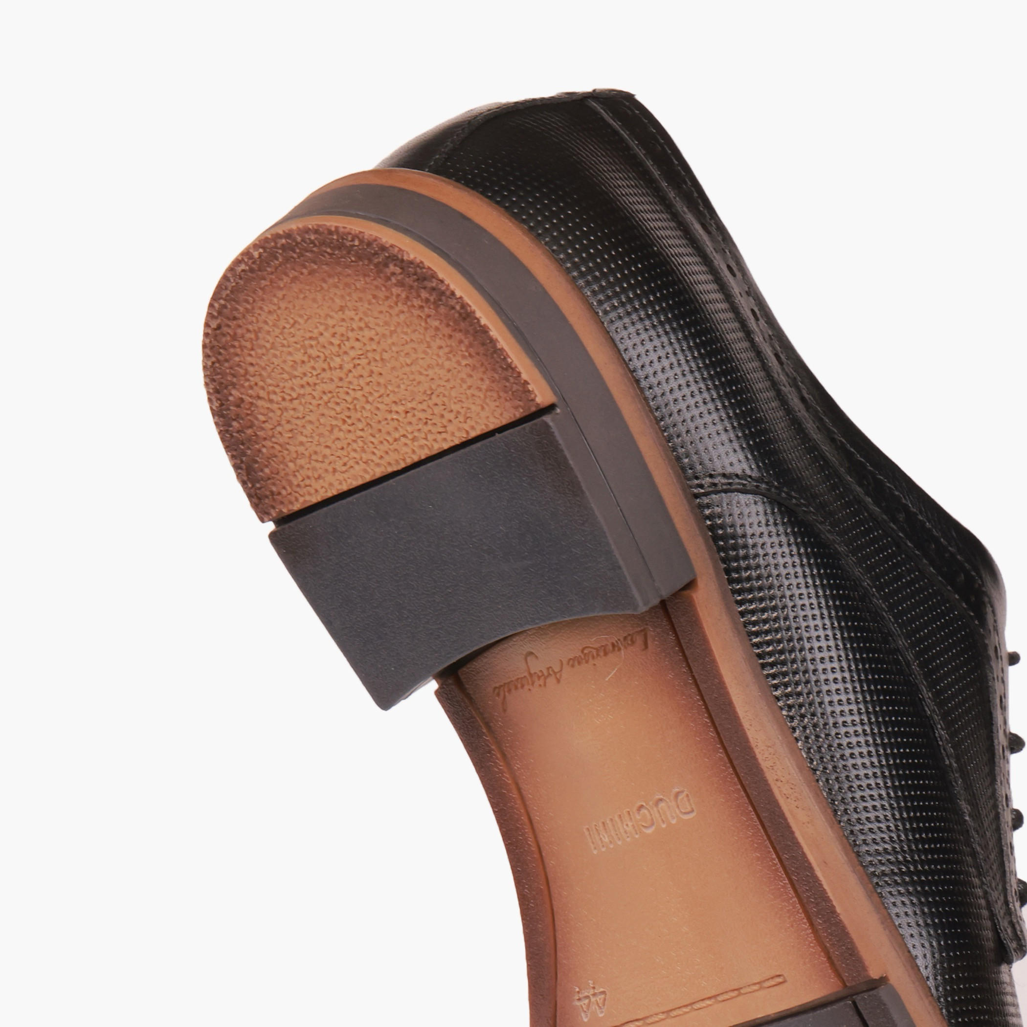 Duchini Men Genuine Leather Lace-Up Derby Shoes-men-shoes-formalshoes-image-5