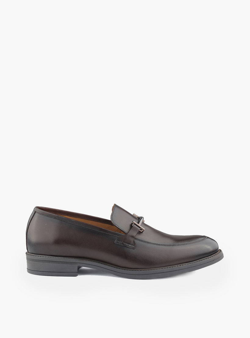 Duchini Men Genuine Leather Metal Accent Loafers-men-shoes-loafersandmoccasins-image-3